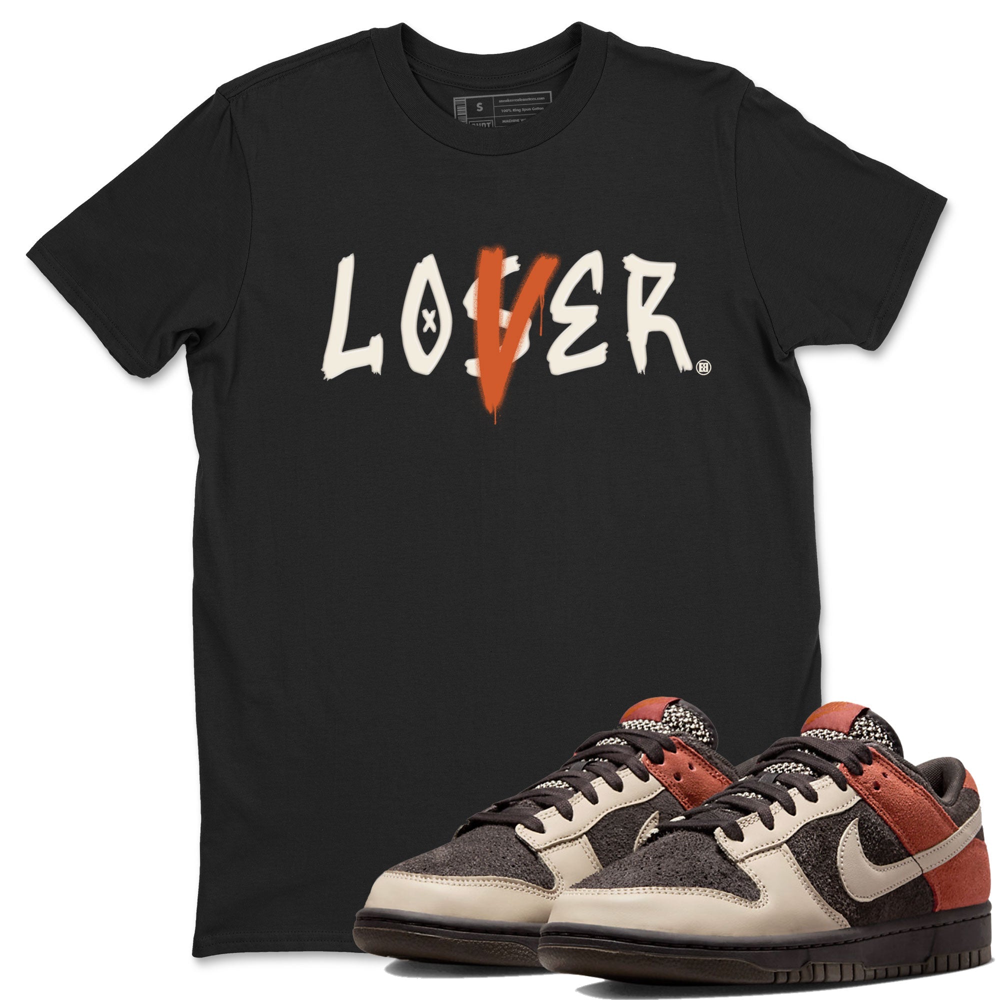 Loser Lover snkmatch Tee - Dunk Low Red Panda