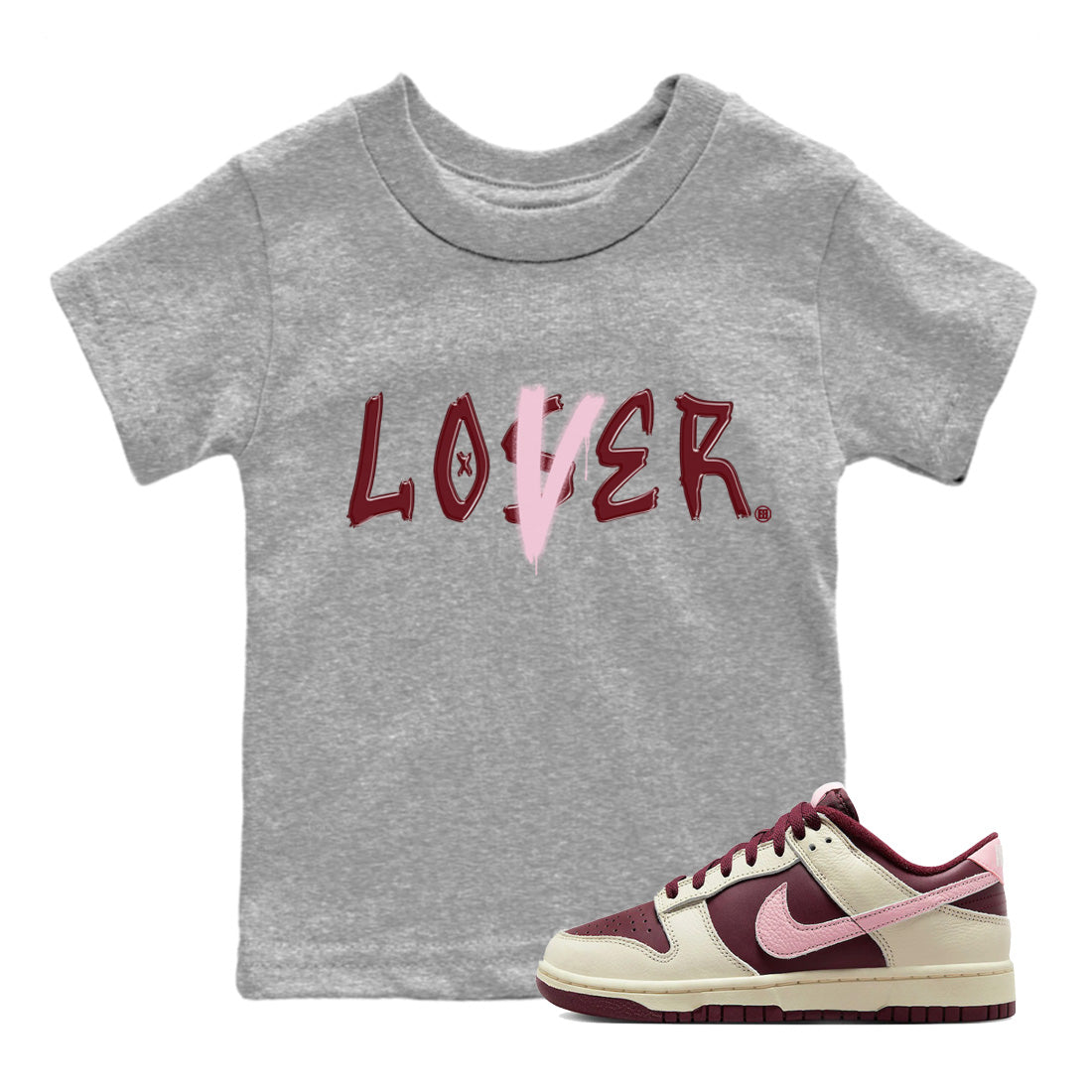 Loser Lover Kids Tops - Dunk Valentines Day