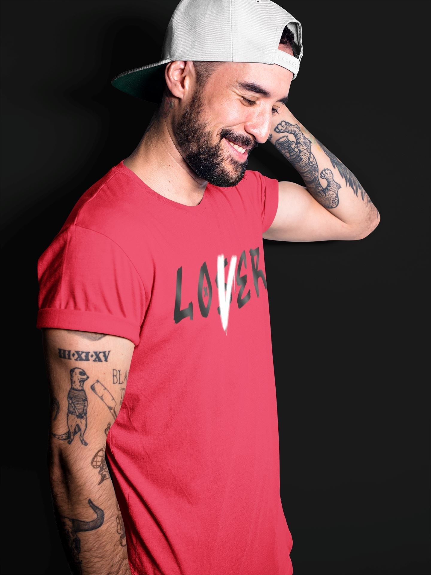 Loser Lover Unisex Tops - Air Jordan 1 Bred Patent