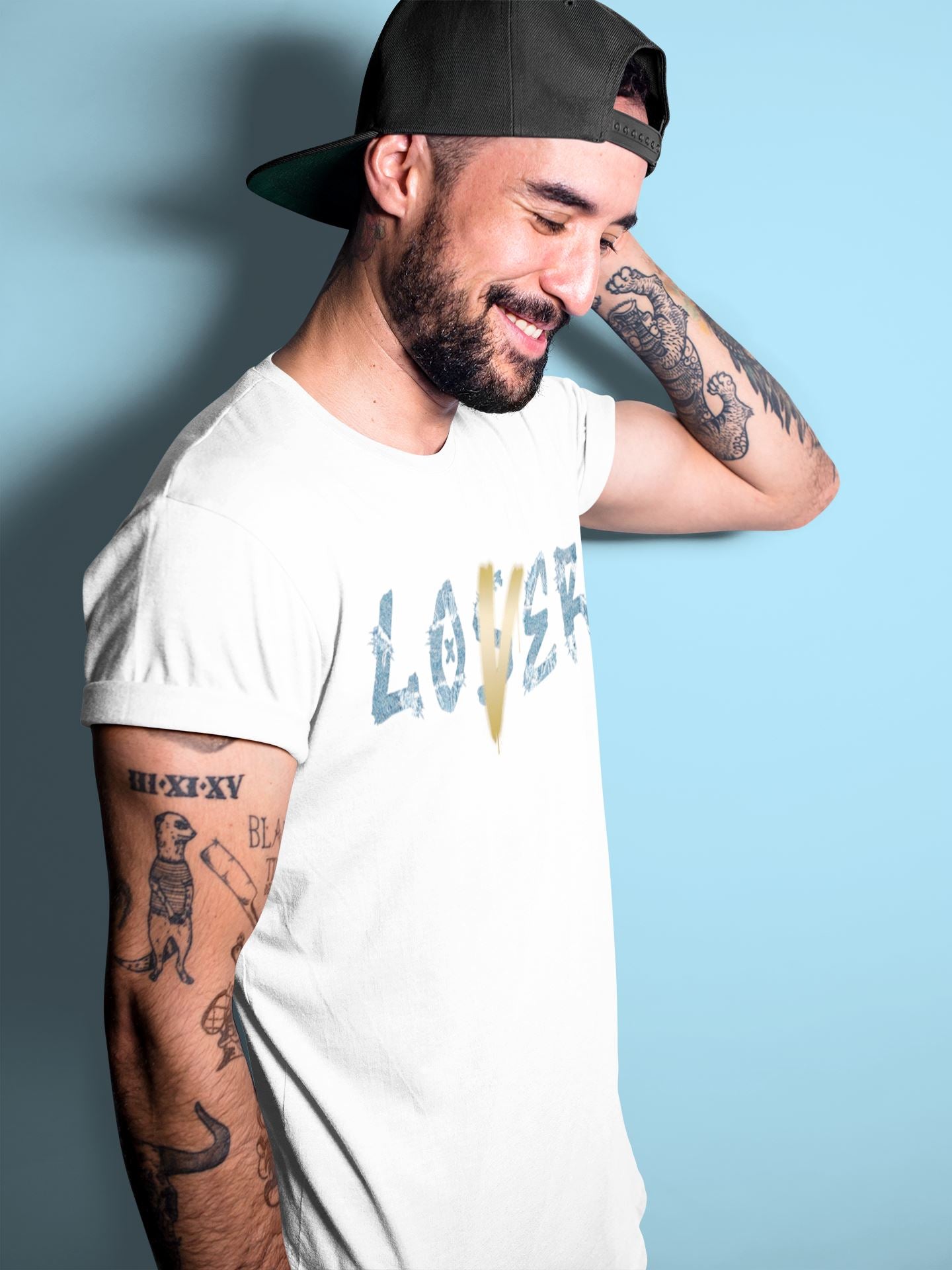 Loser Lover Unisex Tops - Air Jordan 1 Denim
