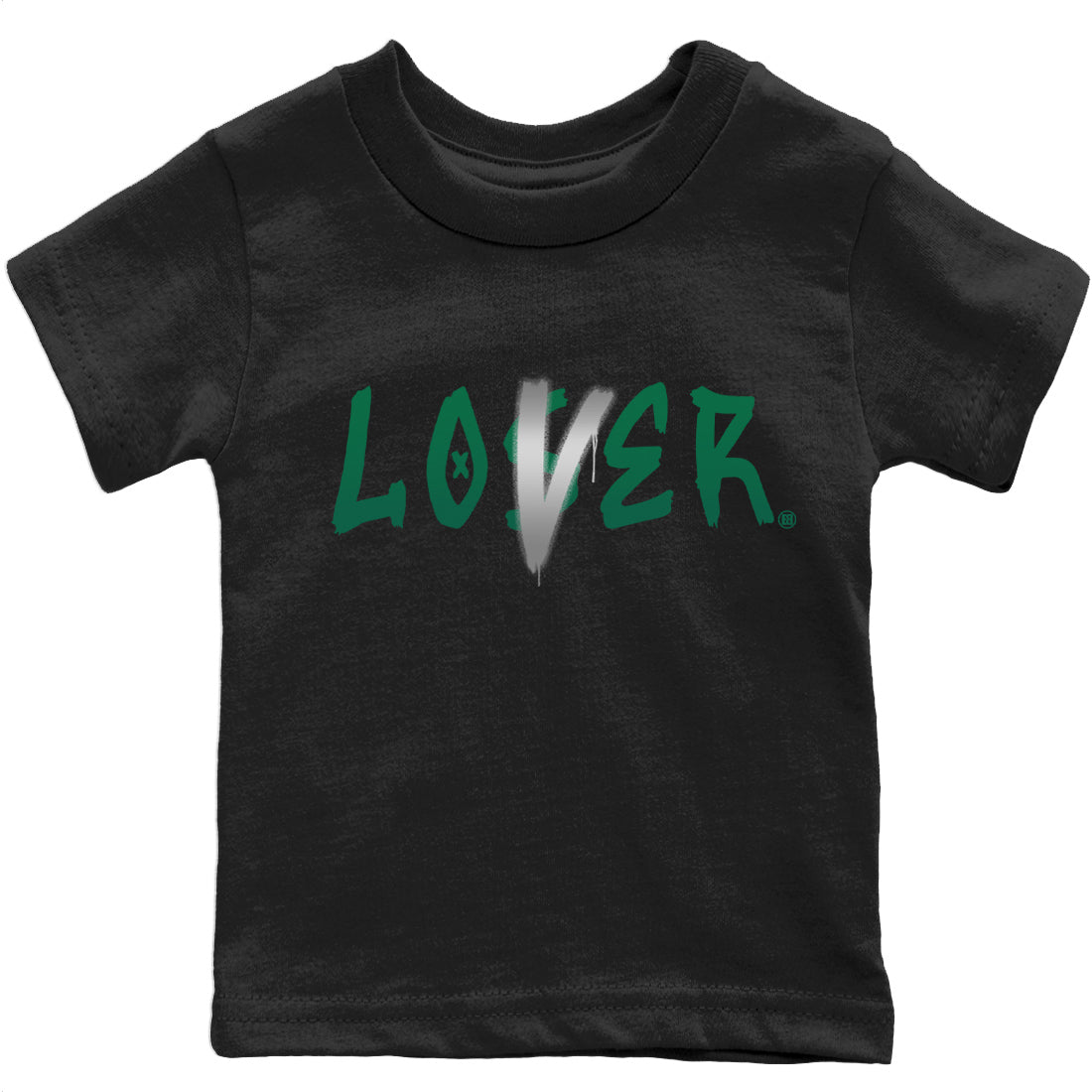 Loser Lover Kids Tops - Air Jordan 1 Gorge Green