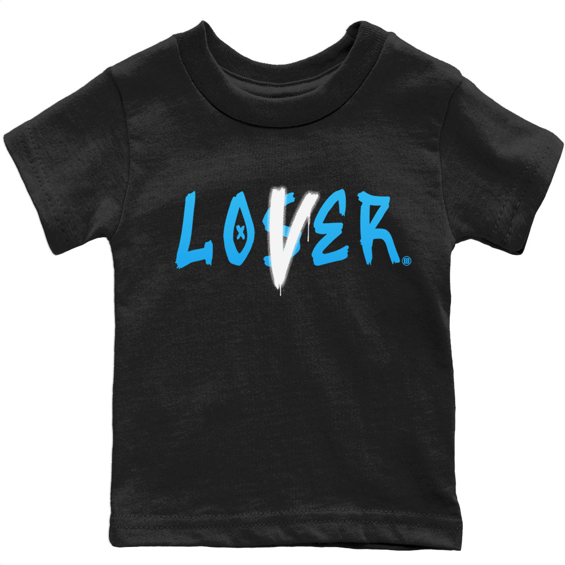 Loser Lover Kids Tops - Air Jordan 1 Powder Blue