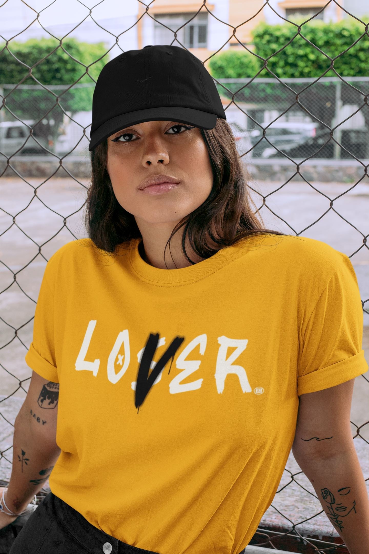 Loser Lover Unisex Tops - Air Jordan 1 Yellow Toe