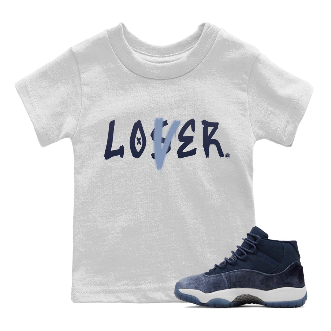 Loser Lover Kids Tops - Air Jordan 11 Midnight Navy