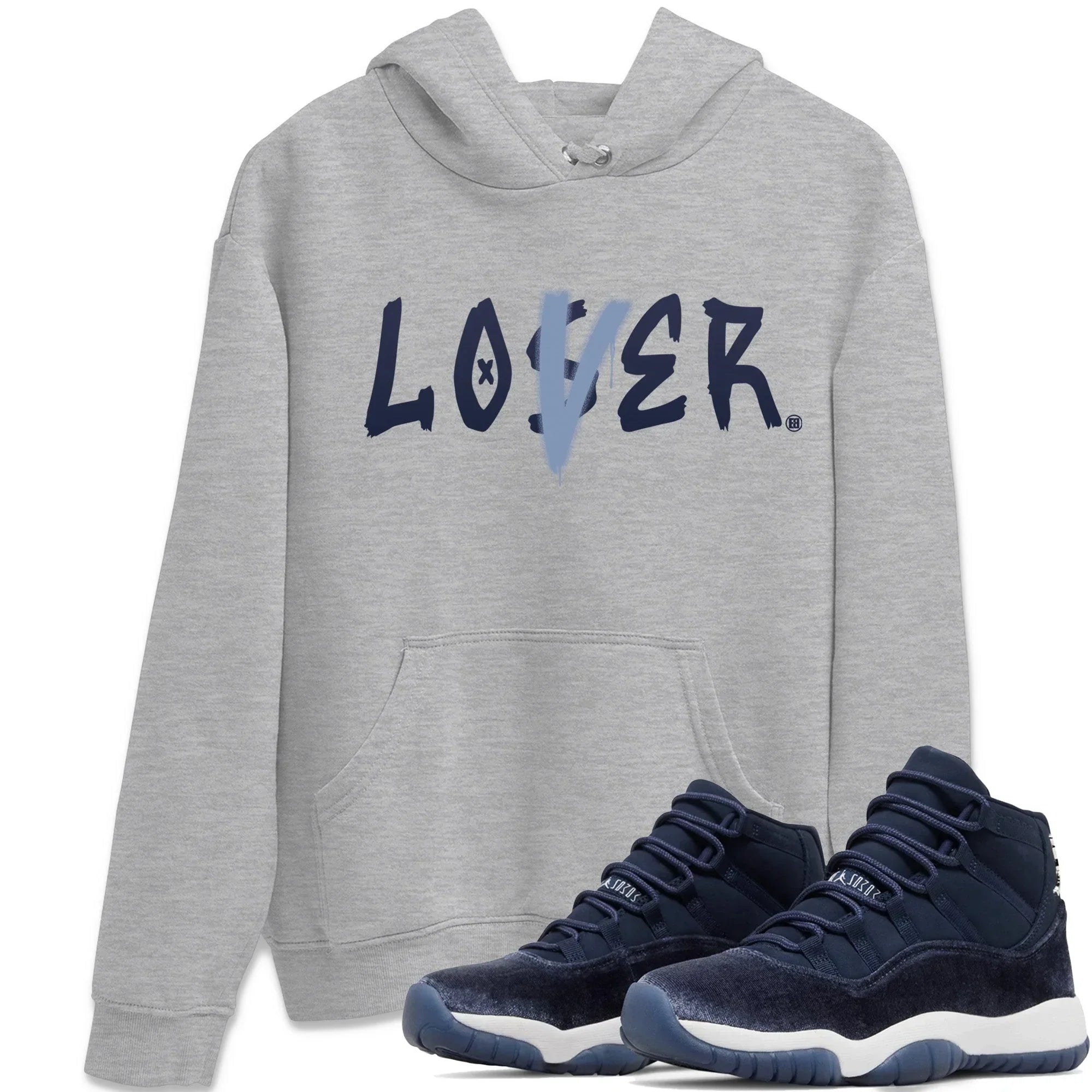 Loser Lover Unisex Tops - Air Jordan 11 Midnight Navy