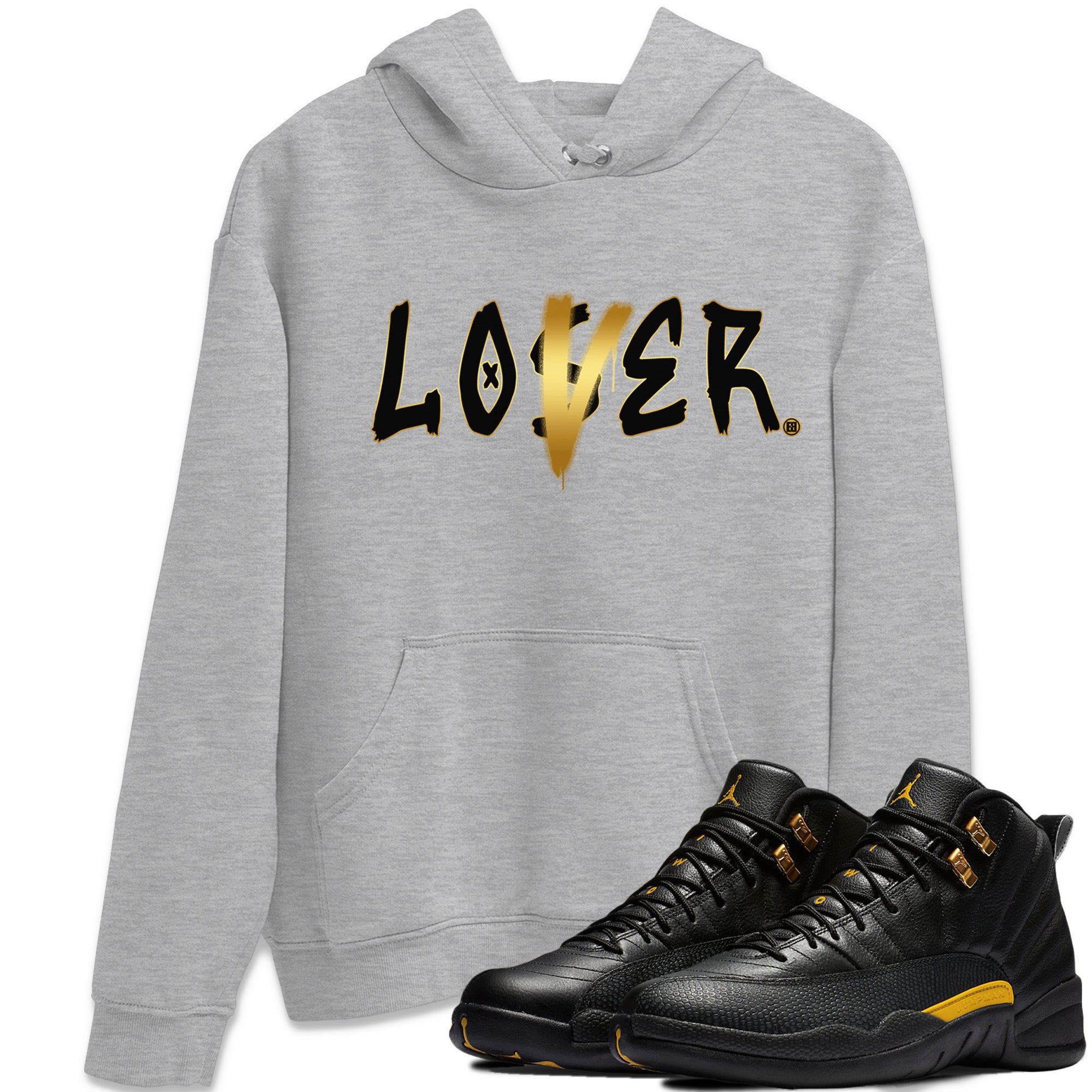Loser Lover Unisex Tops - Air Jordan 12 Black Taxi