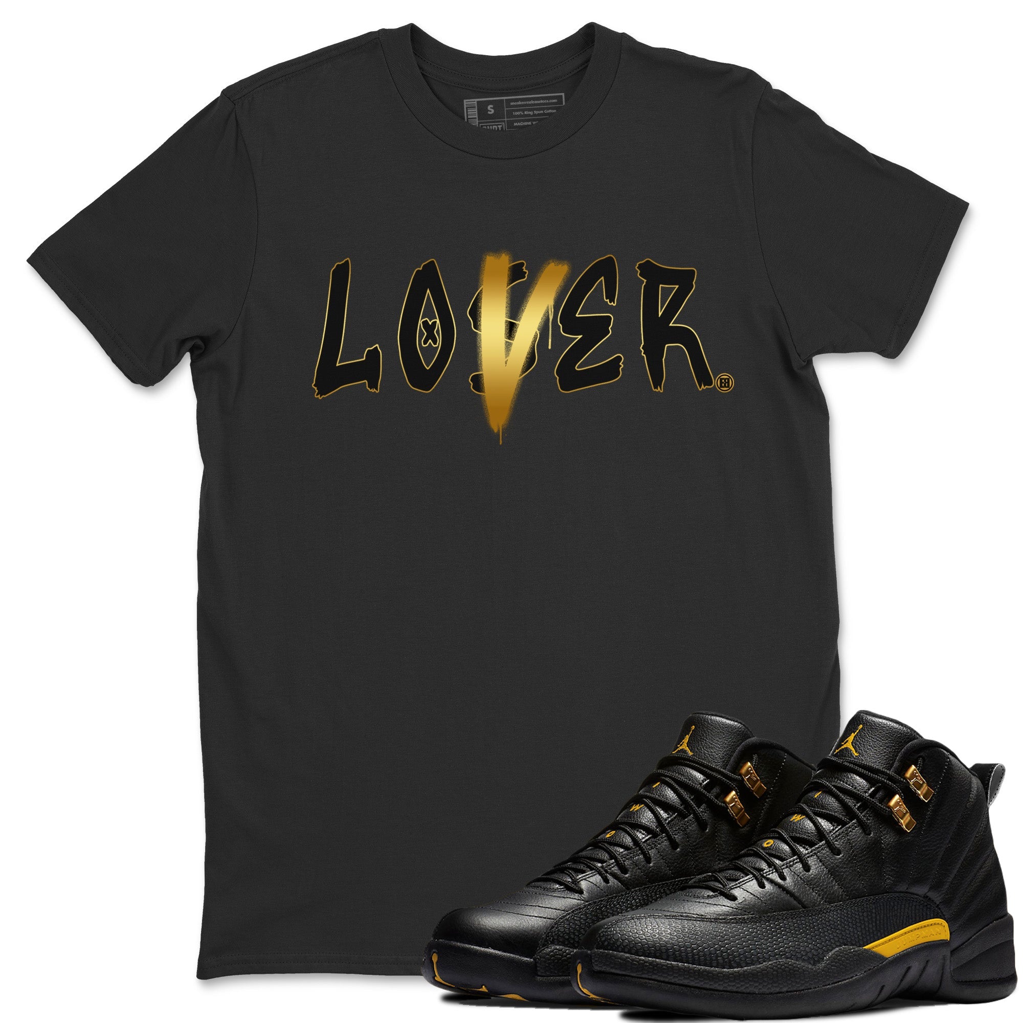 Loser Lover Unisex Tops - Air Jordan 12 Black Taxi