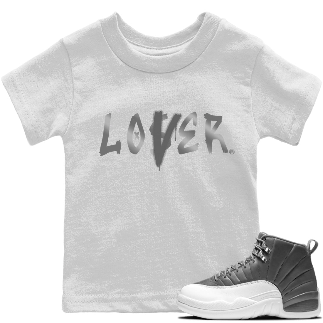 Loser Lover Kids Tops - Air Jordan 12 Stealth