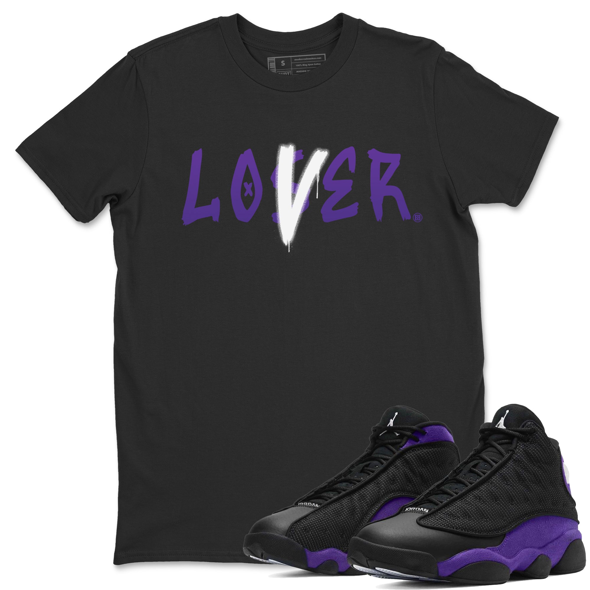 Loser Lover Unisex Tops - Air Jordan 13 Court Purple