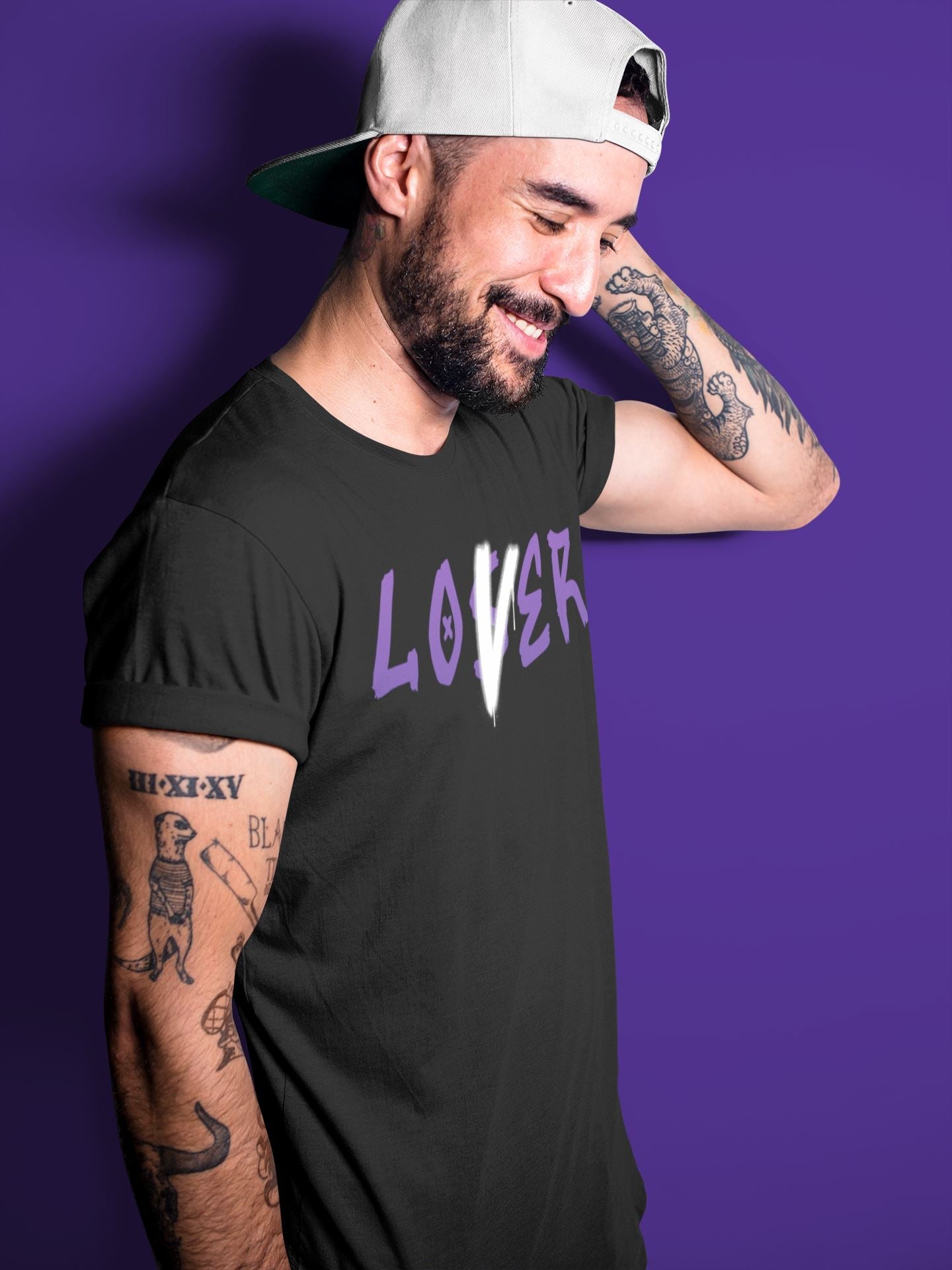 Loser Lover Unisex Tops - Air Jordan 13 Court Purple