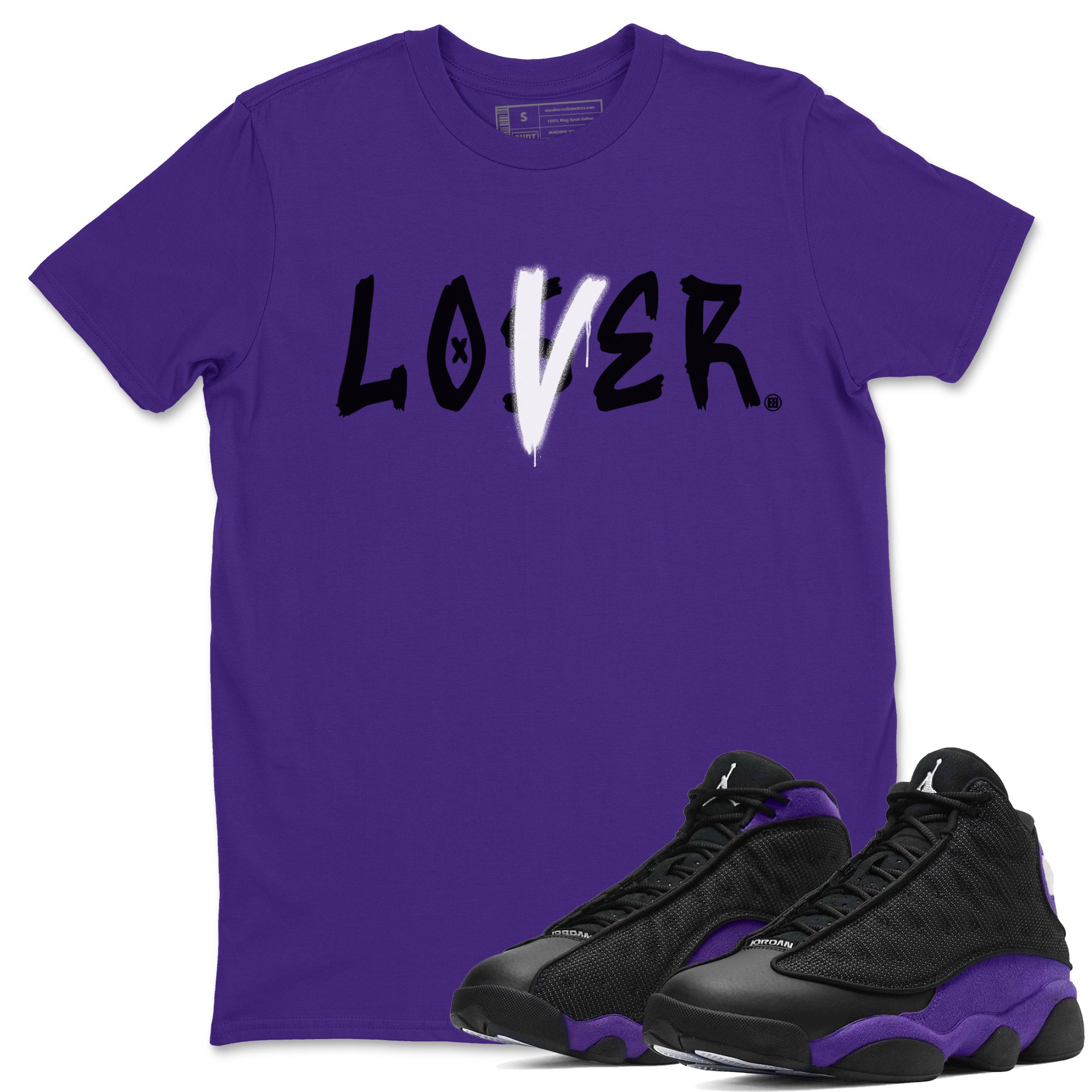 Loser Lover Unisex Tops - Air Jordan 13 Court Purple