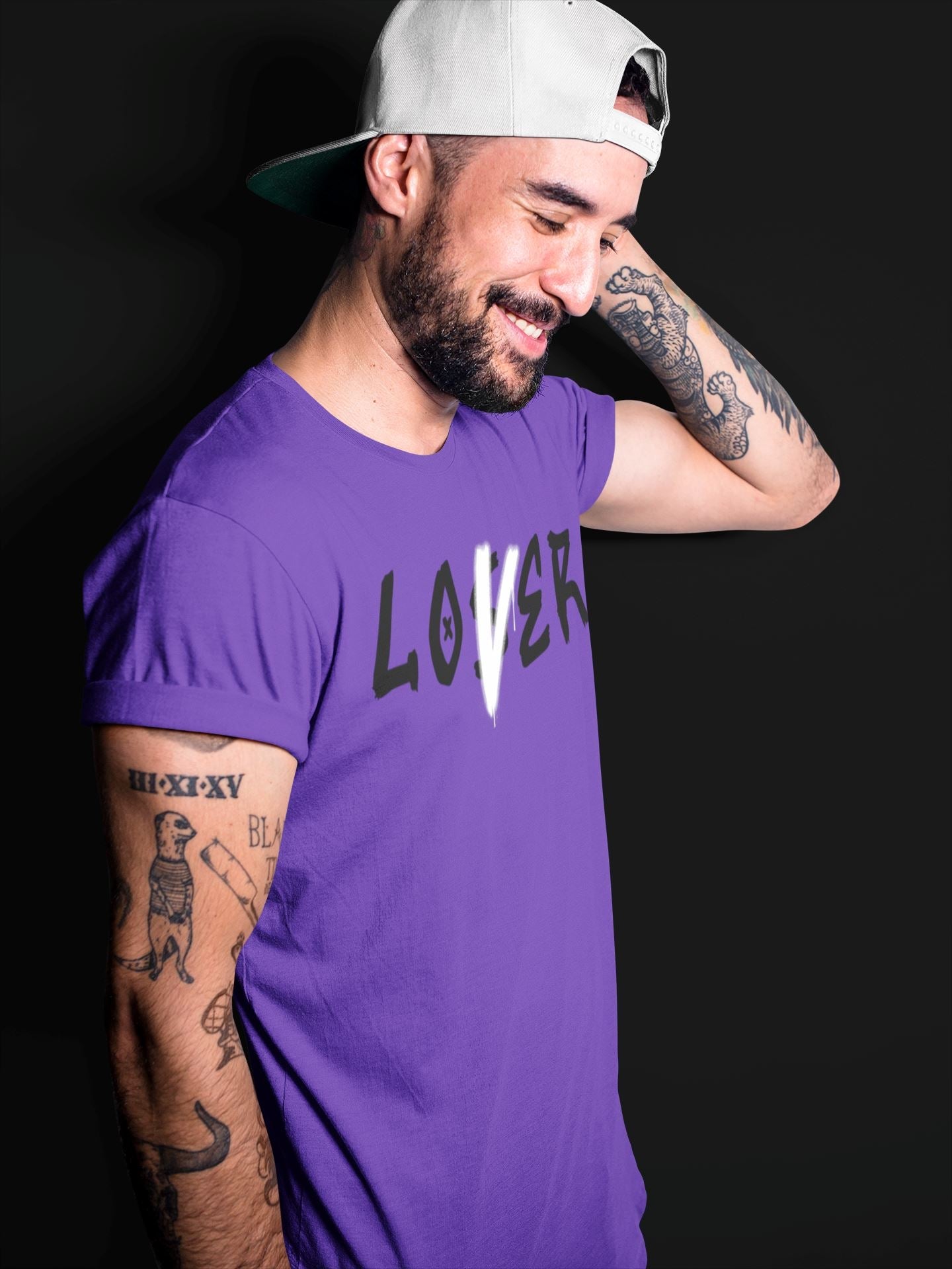Loser Lover Unisex Tops - Air Jordan 13 Court Purple