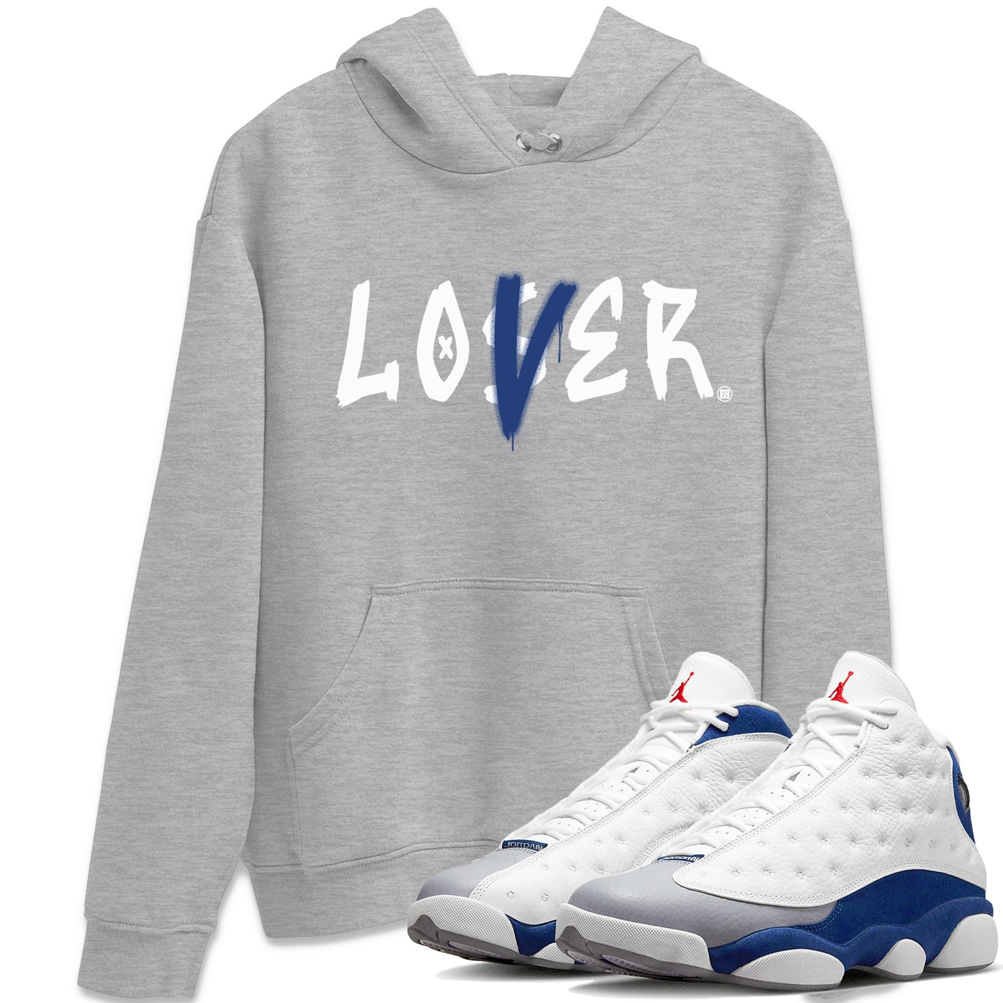Loser Lover Unisex Tops - Air Jordan 13 French Blue