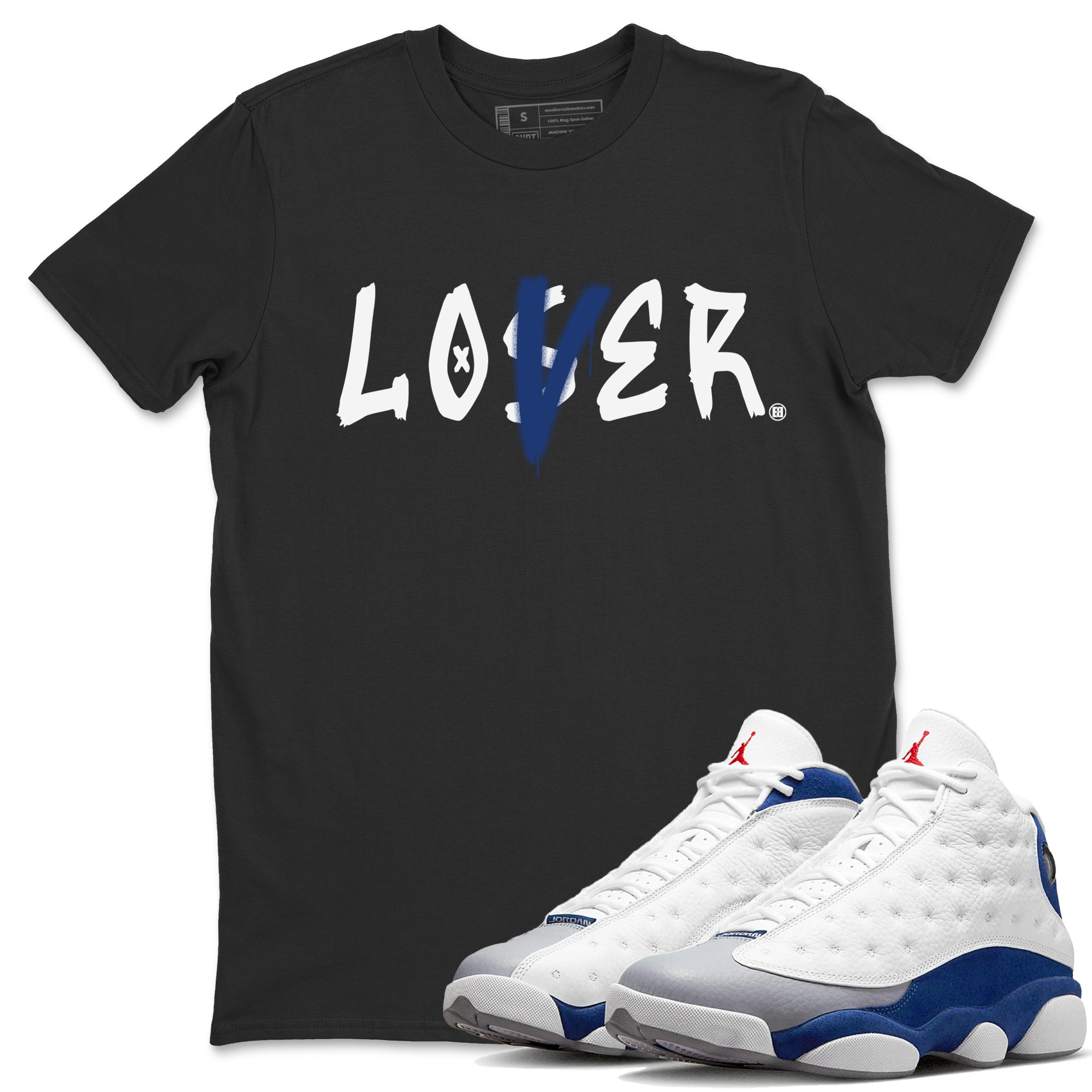 Loser Lover Unisex Tops - Air Jordan 13 French Blue