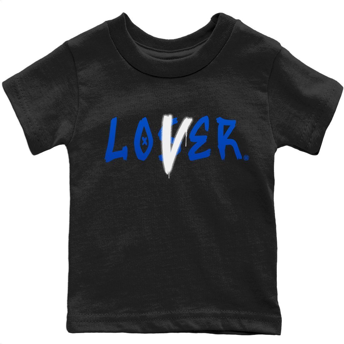 Loser Lover Kids Tops - Air Jordan 3 Racer Blue