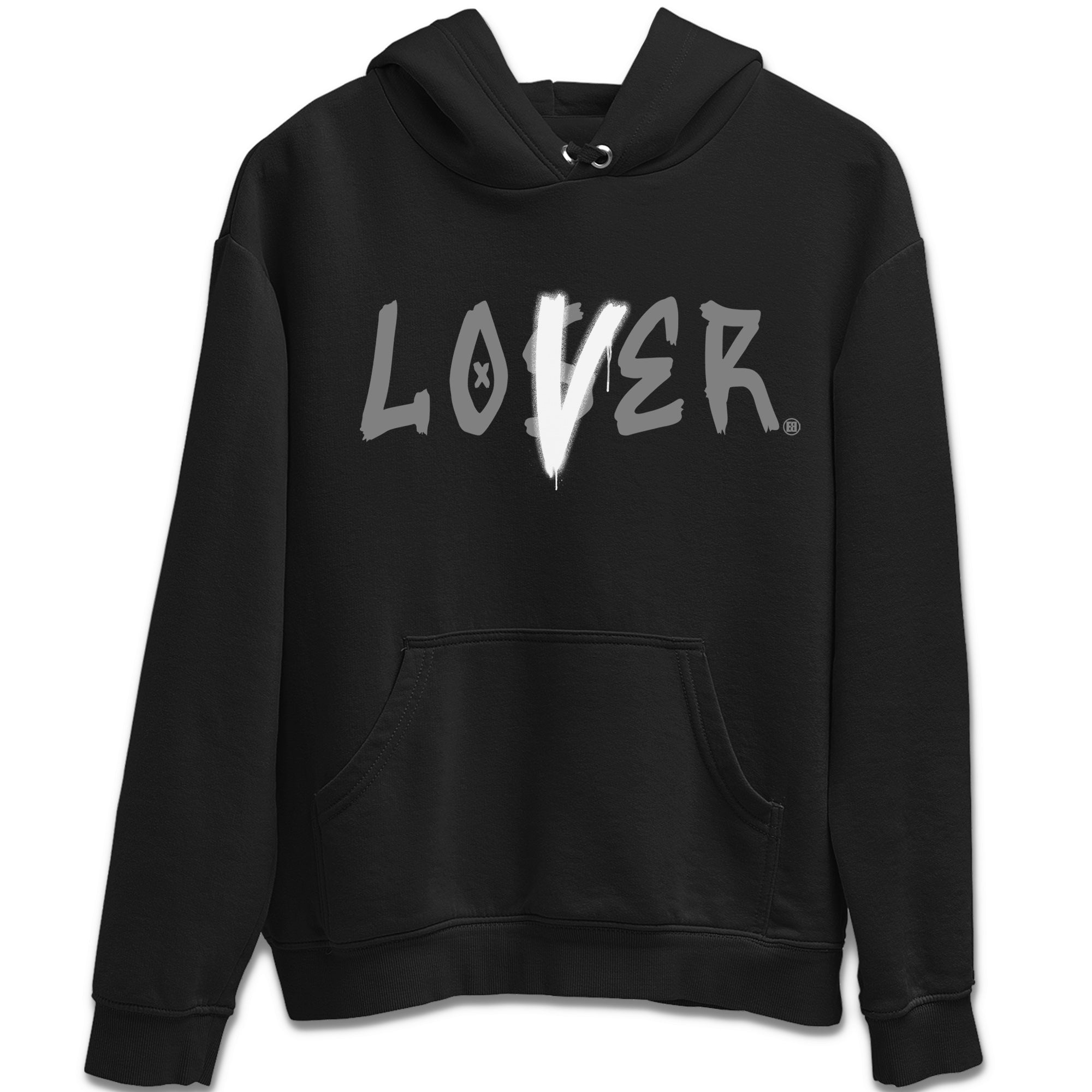 Loser Lover Unisex Tops - Air Jordan 4 Black Canvas