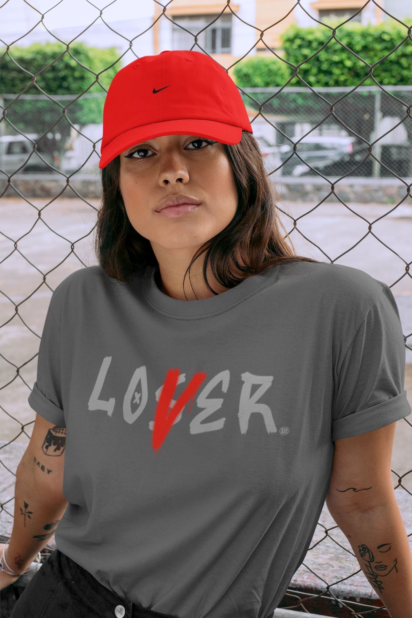 Loser Lover Unisex Tops - Air Jordan 4 Infrared