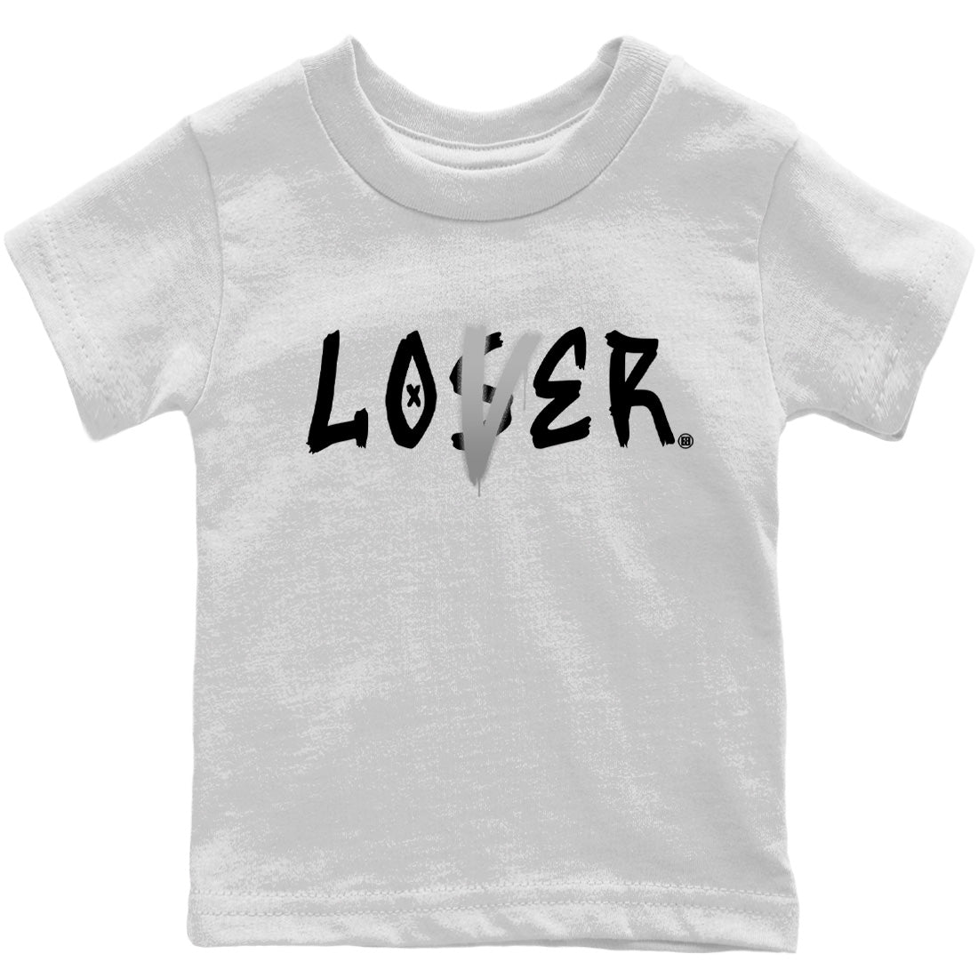Loser Lover Kids Tops - Air Jordan 4 Military Black