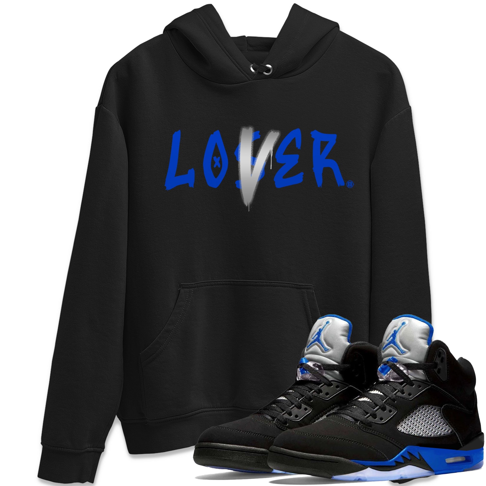 Loser Lover Unisex Tops - Air Jordan 5 Racer Blue
