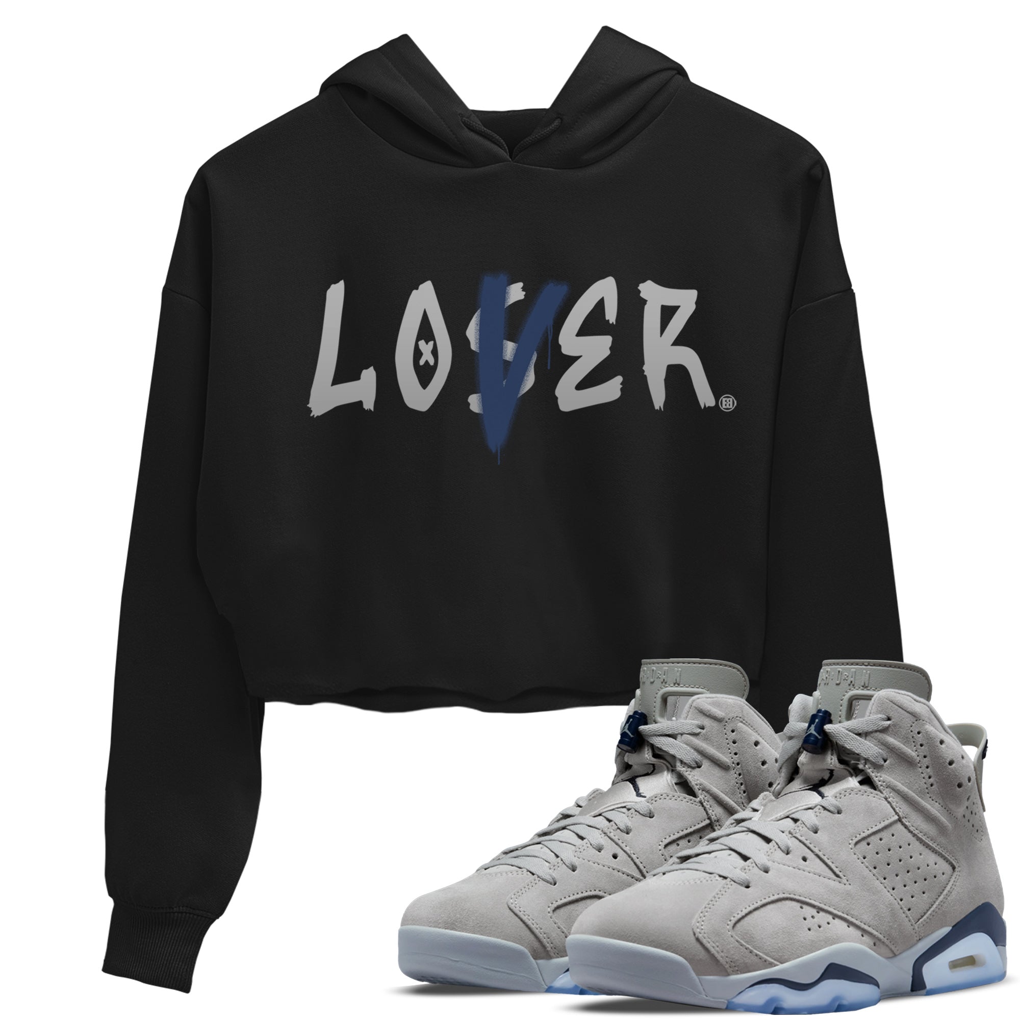 Loser Lover Women's Tops - Air Jordan 6 Georgetown