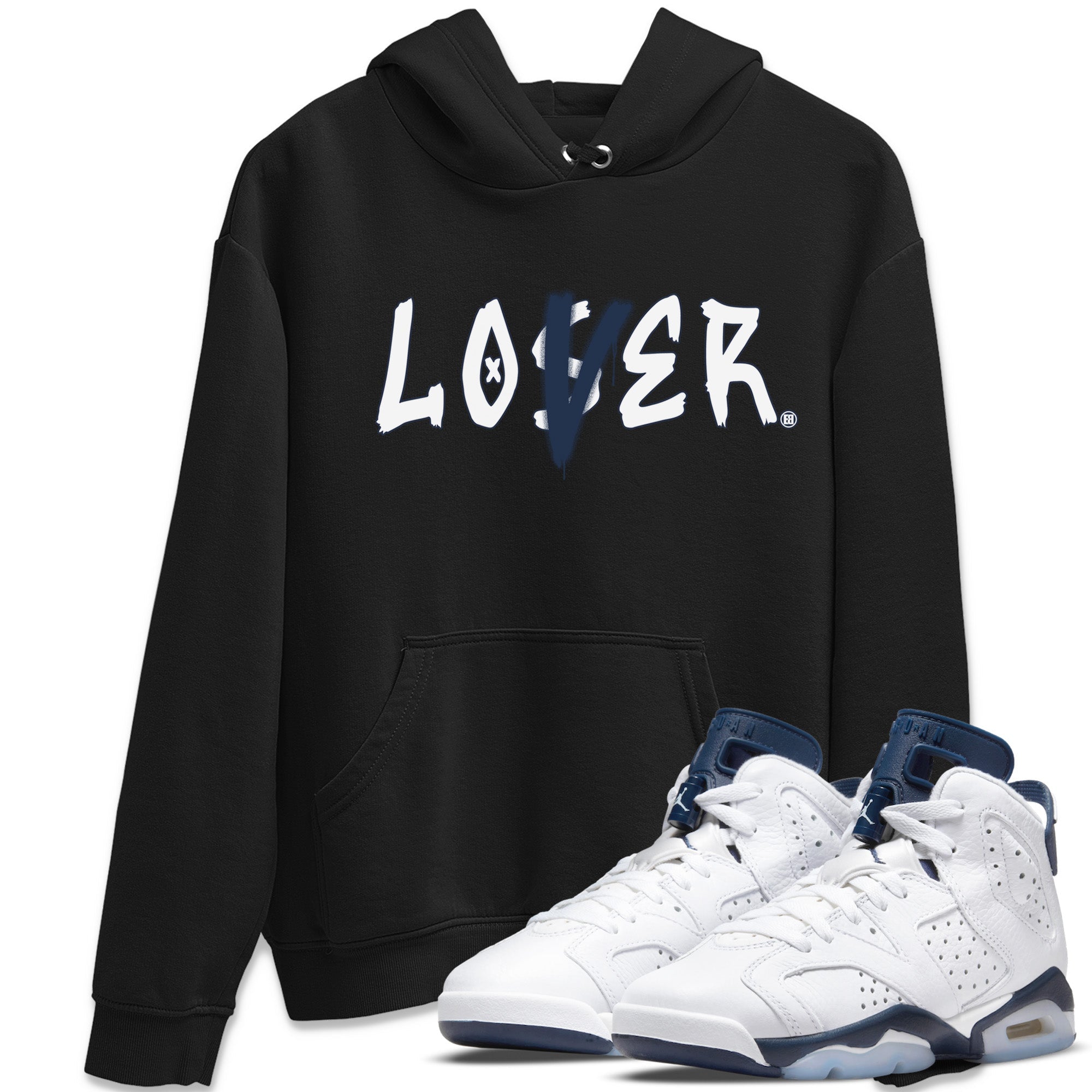 Loser Lover Unisex Tops - Air Jordan 6 Midnight Navy