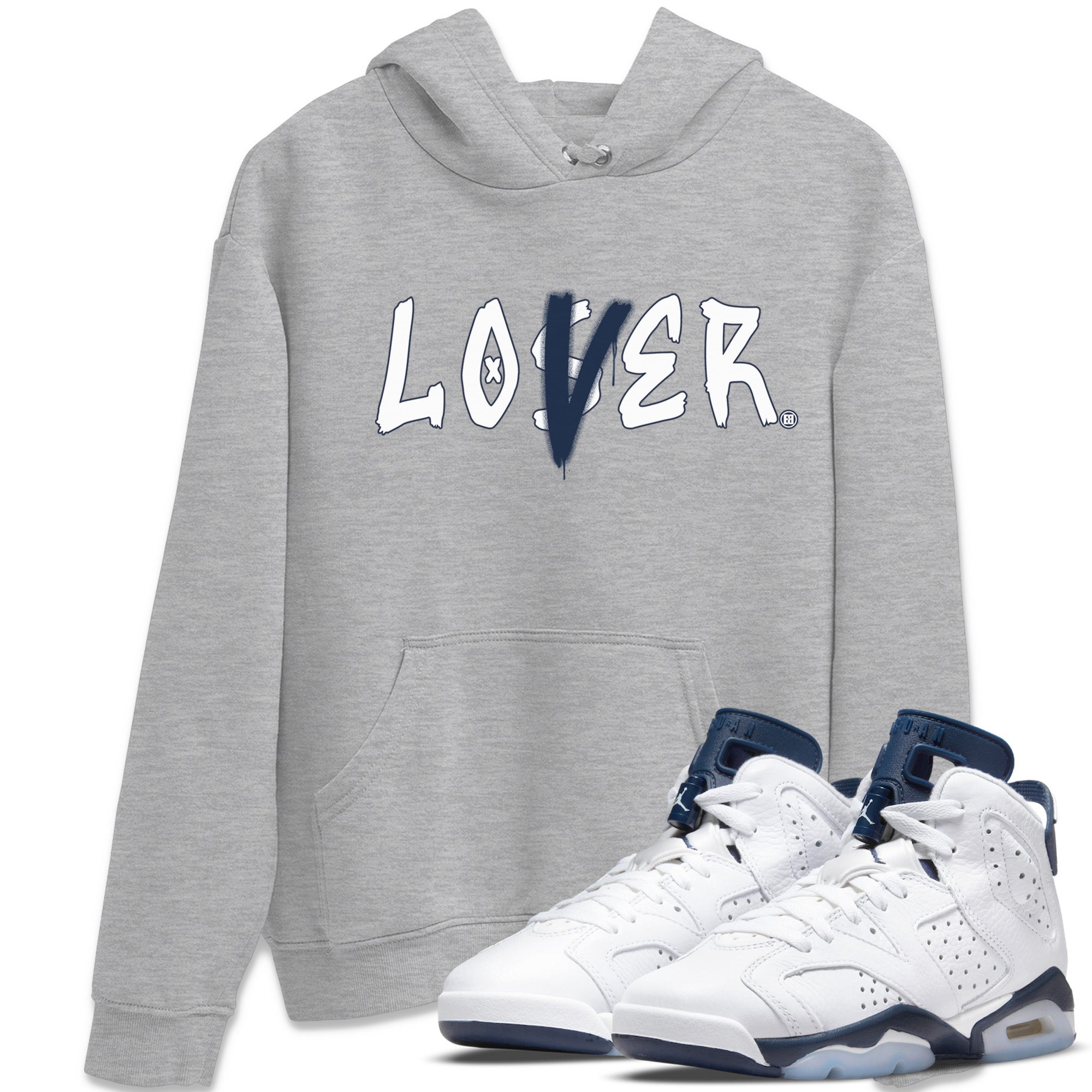 Loser Lover Unisex Tops - Air Jordan 6 Midnight Navy