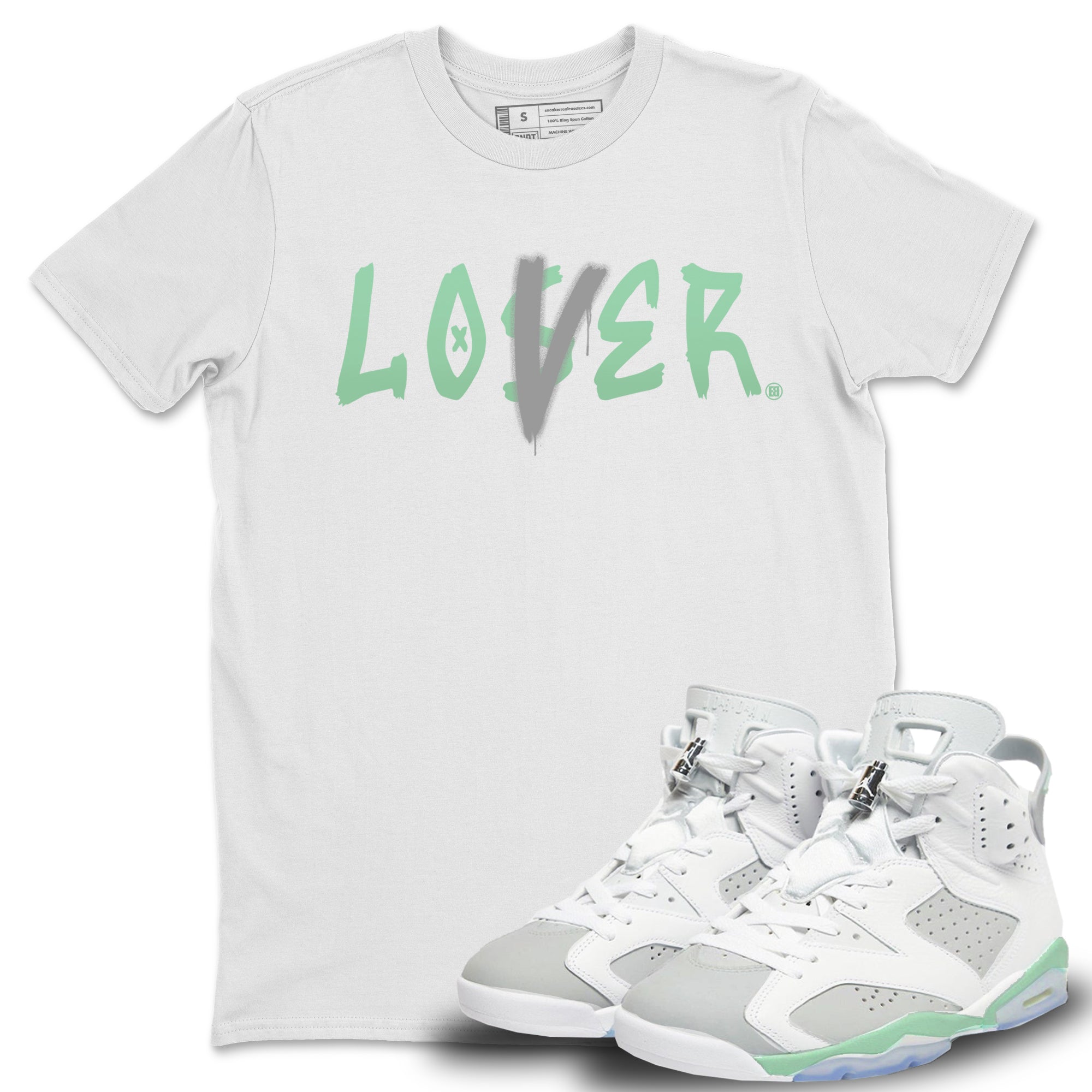 Loser Lover Unisex Tops - Air Jordan 6 Mint Foam