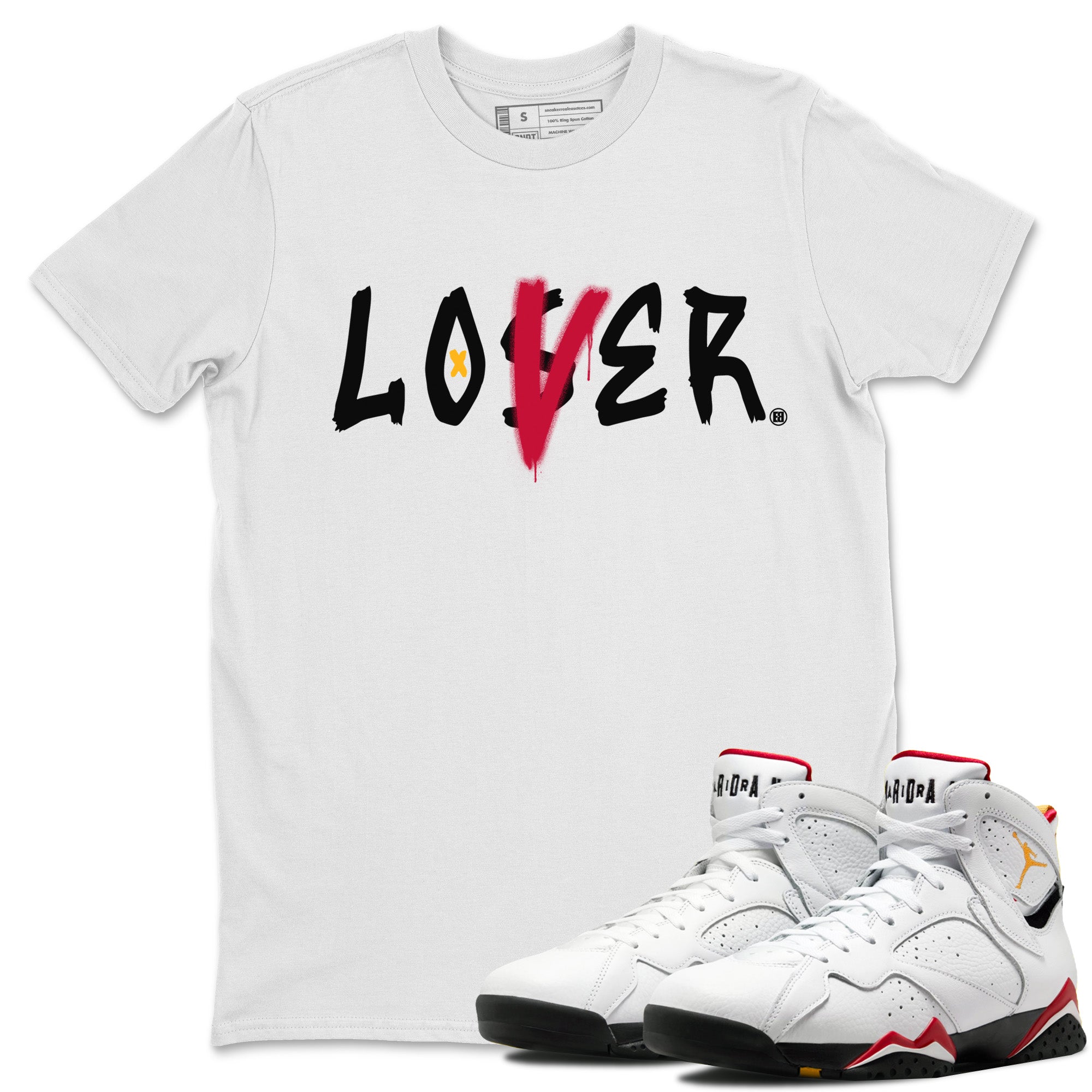 Loser Lover Unisex Tops - Air Jordan 7 Cardinal