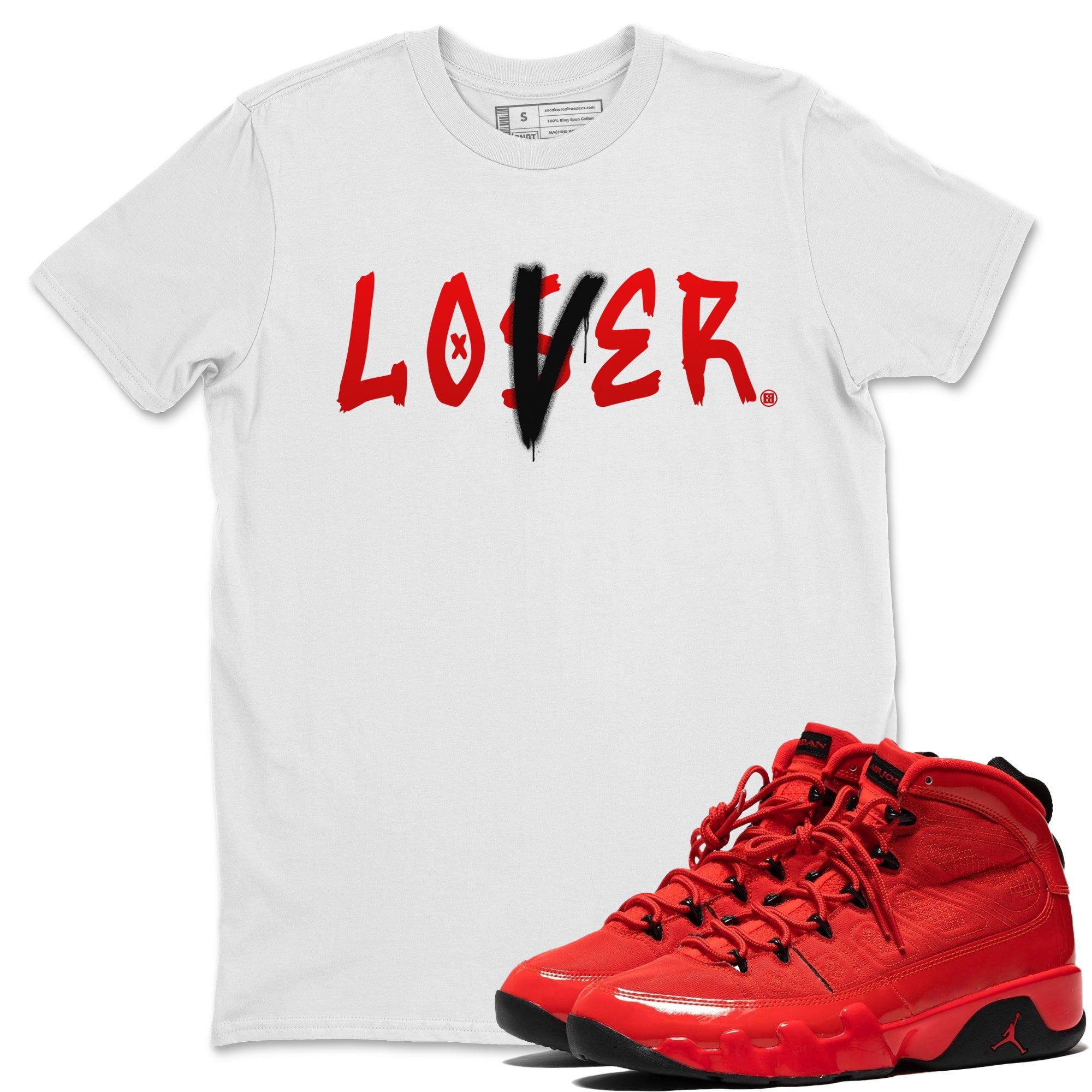 Loser Lover Unisex Tops - Air Jordan 9 Chile Red