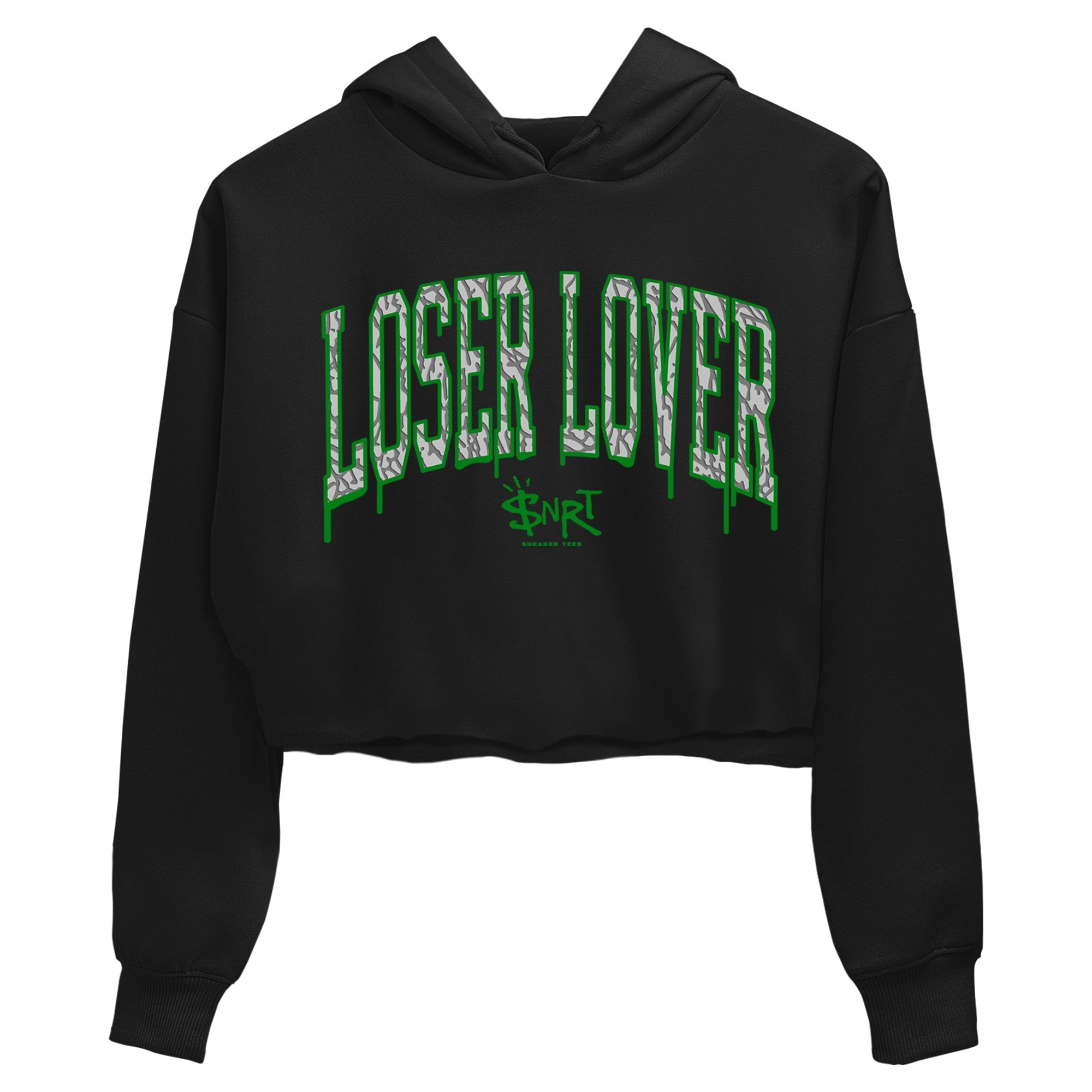 Loser Lover Letter Women's Tops - Air Jordan 3 Lucky Green