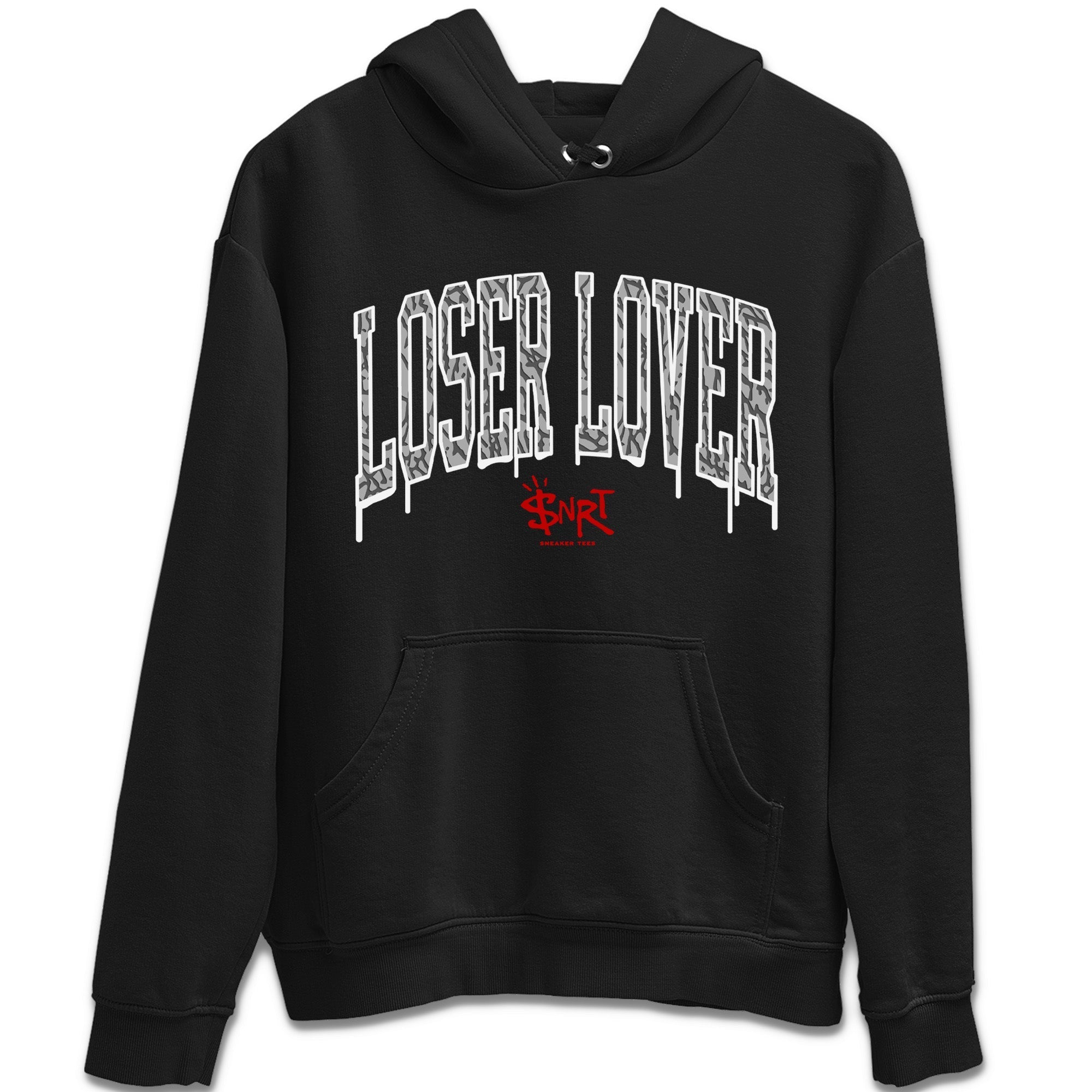 Loser Lover Letter Unisex Tops - Air Jordan 3 White Cement