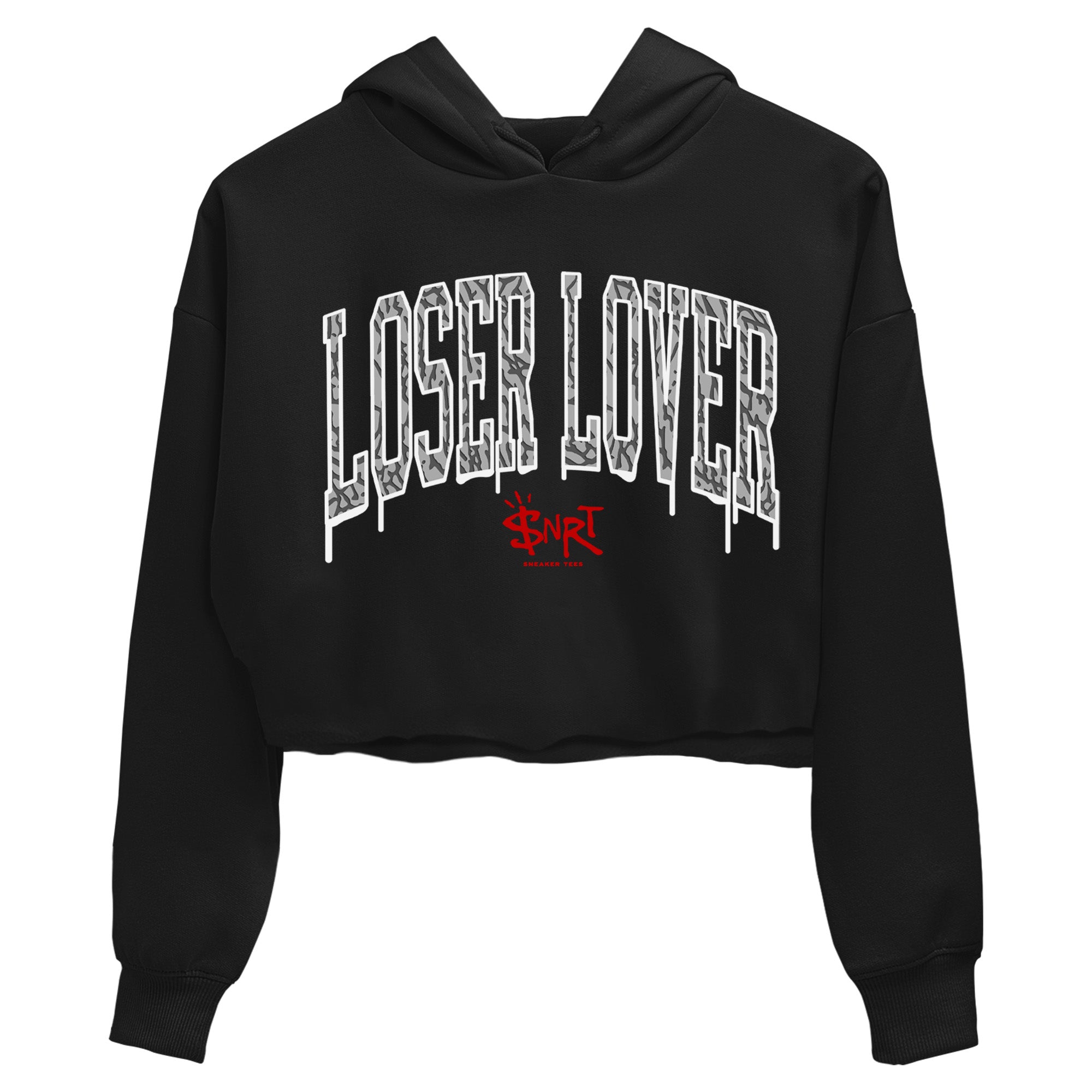 Loser Lover Letter Women's Tops - Air Jordan 3 White Cement