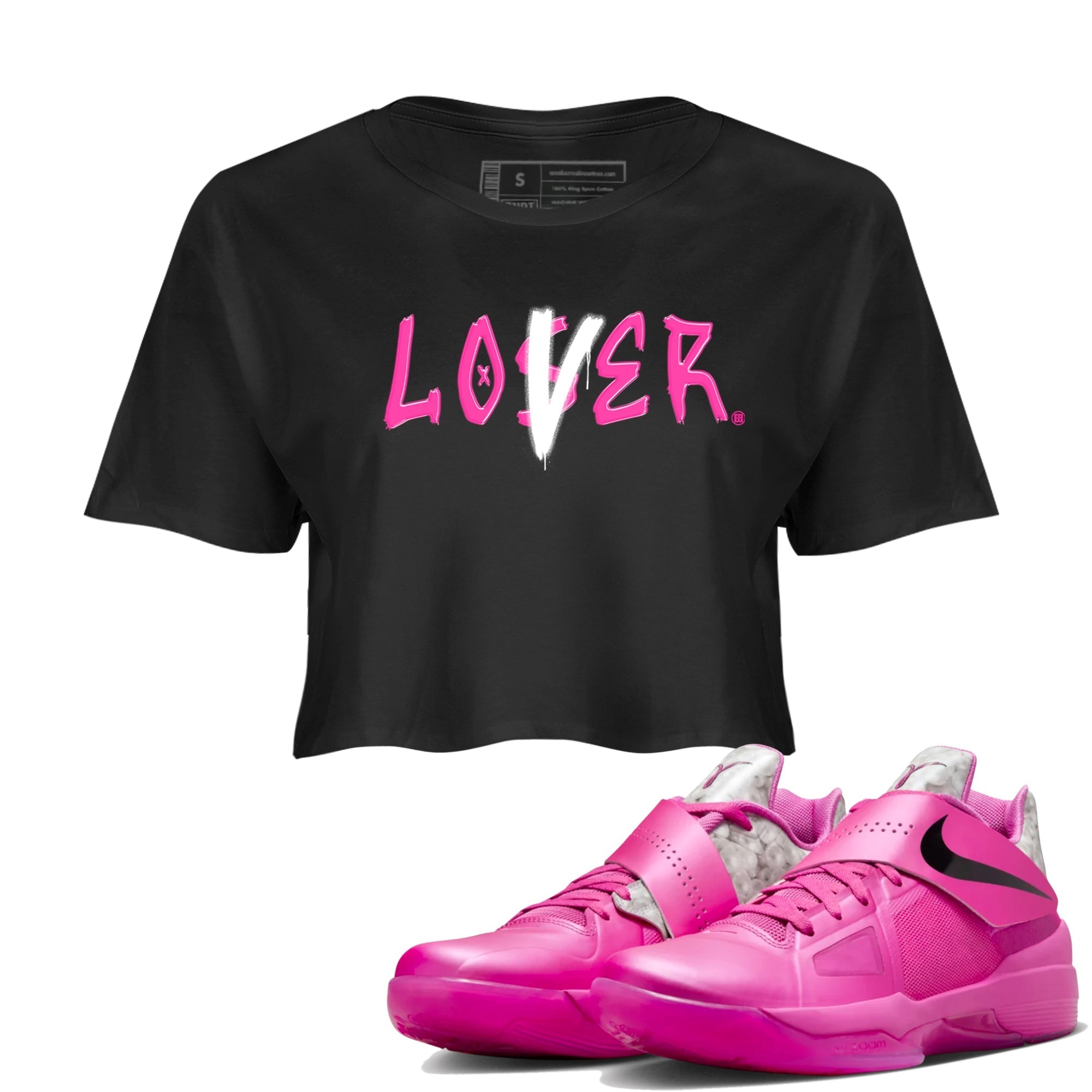 Loser Lover snkmatch Women's Top - Nike KD 4 Aunt Pearl