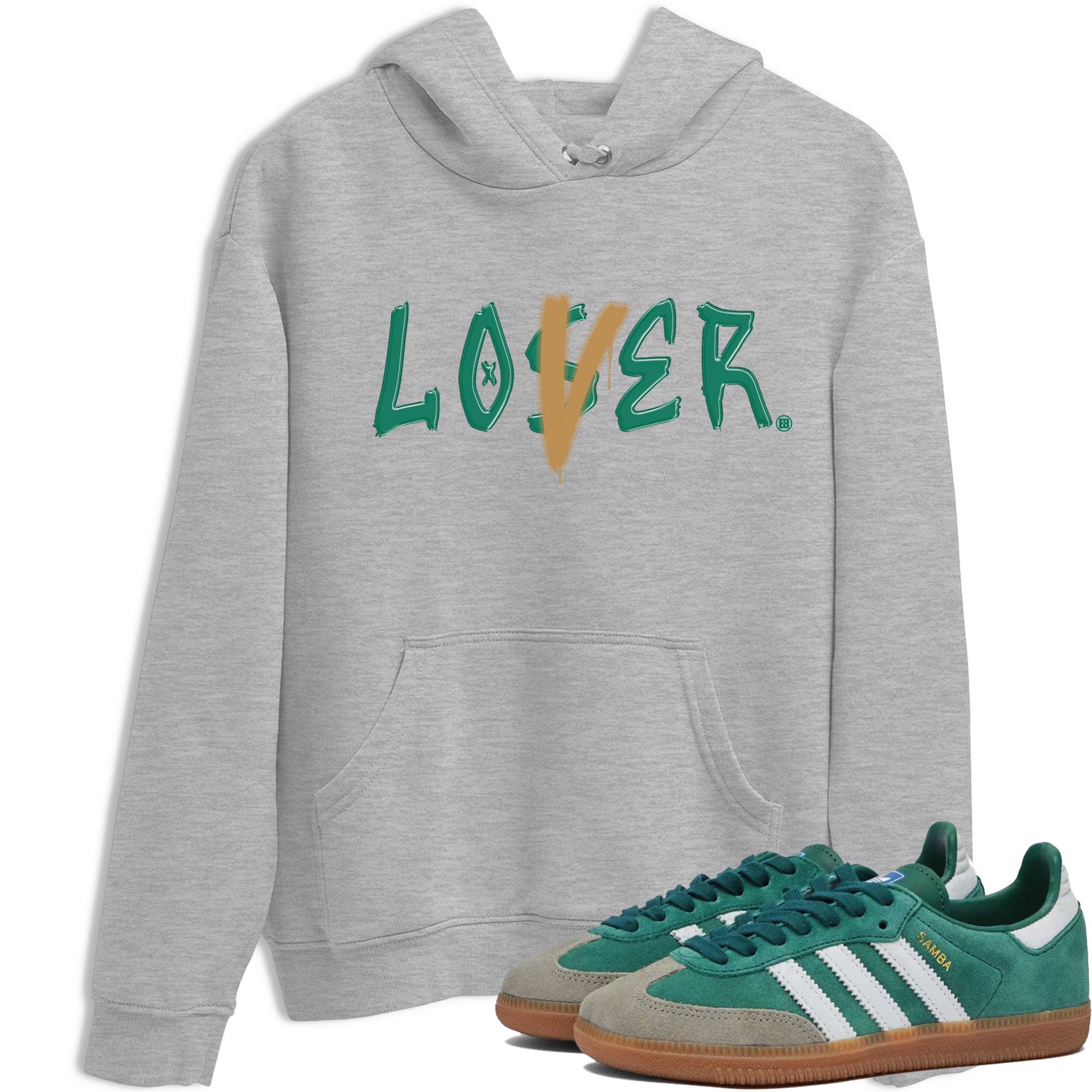 Loser Lover snkmatch Tee - Samba Collegiate Green Gum