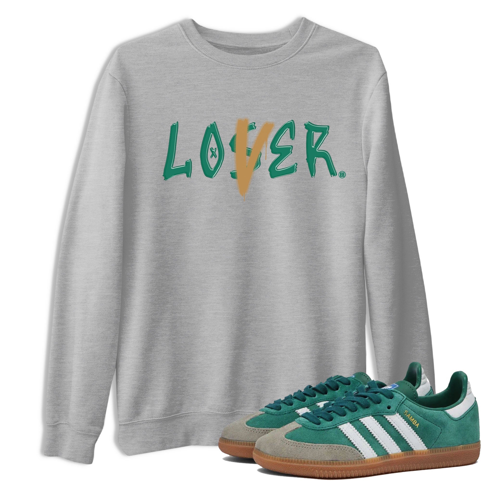 Loser Lover snkmatch Tee - Samba Collegiate Green Gum