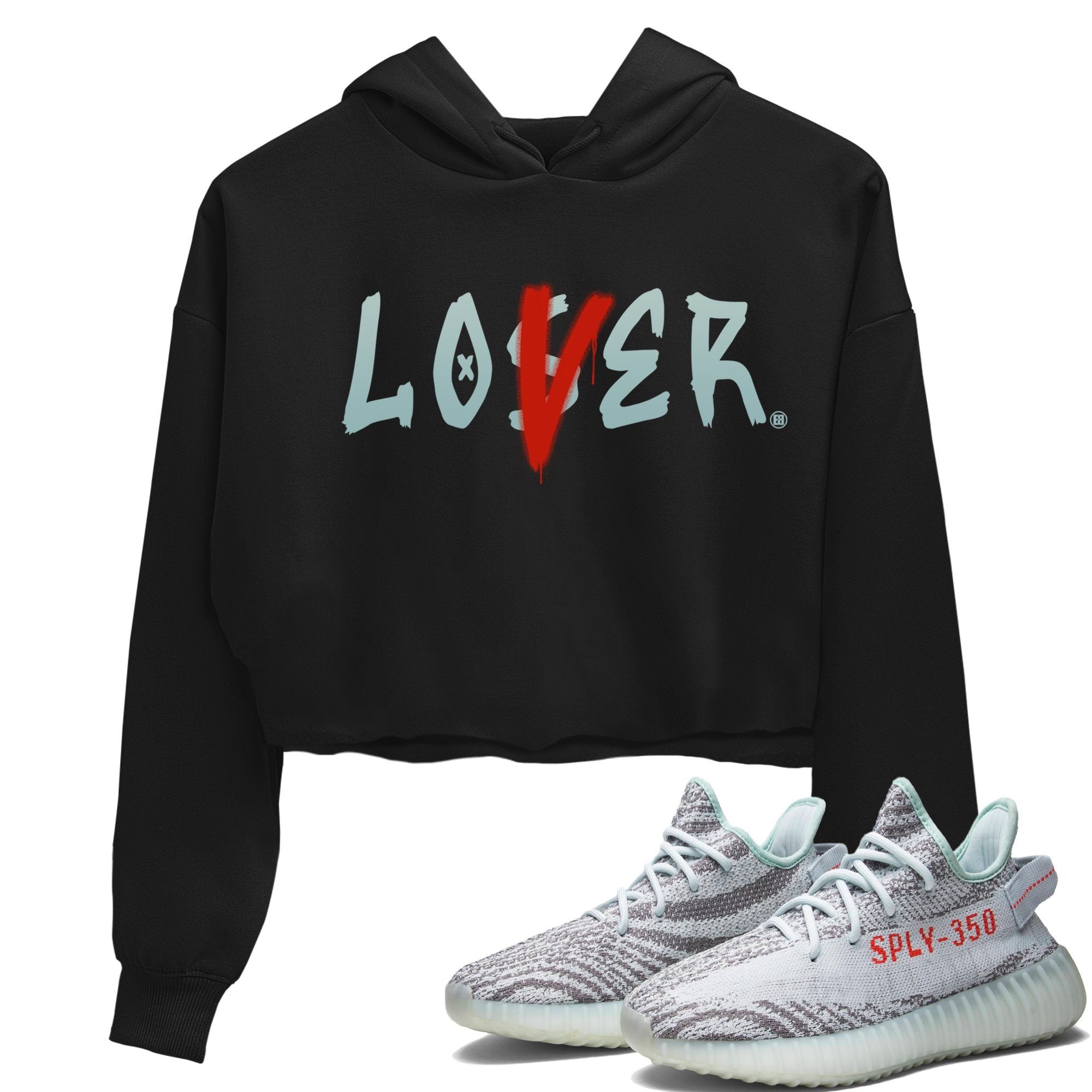 Loser Lover Women's Tops - Yeezy 350 Blue Tint