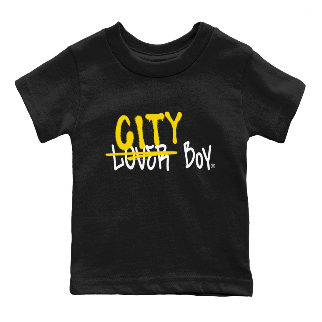 Loser X City Boy Kids Tops - Air Jordan 4 Thunder