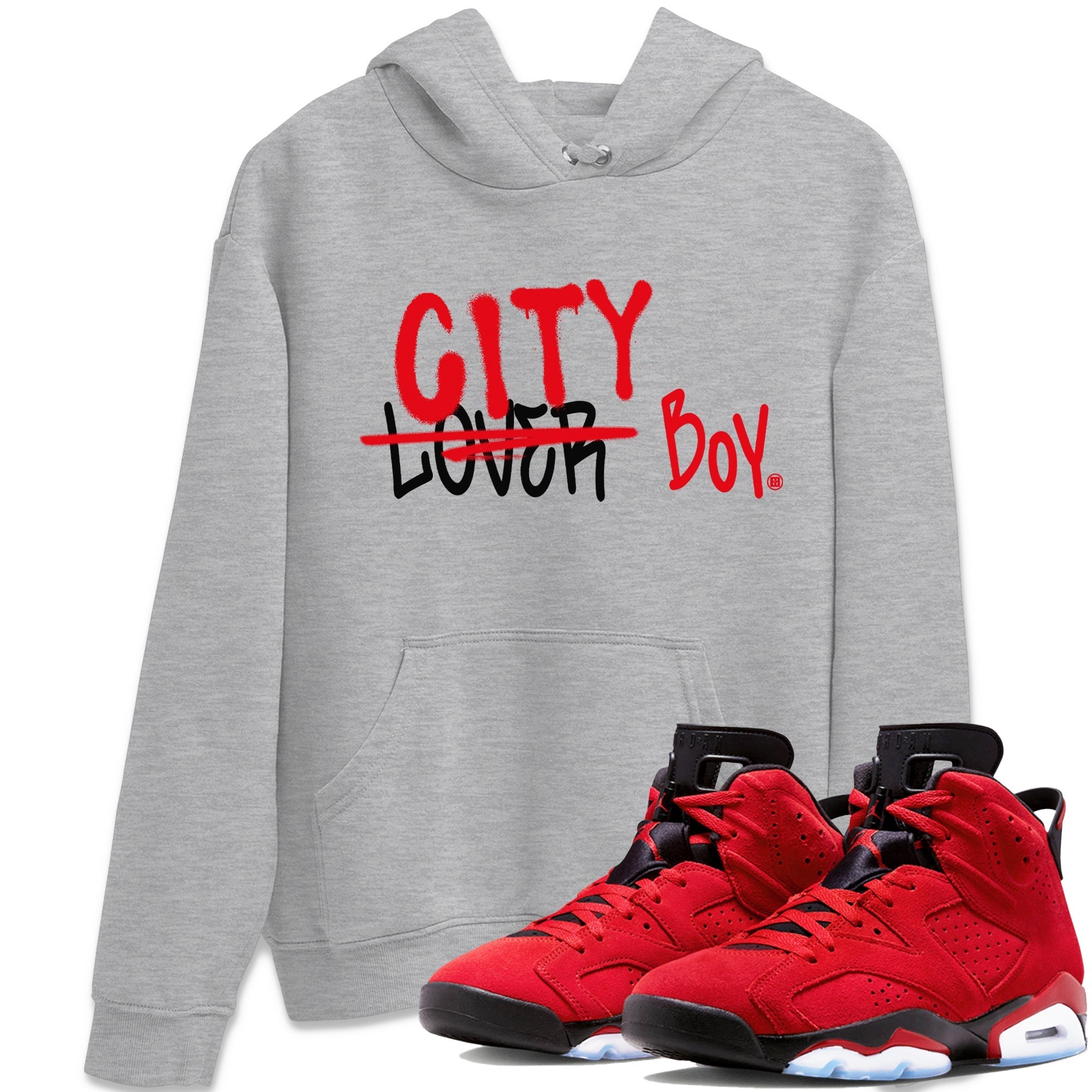 Loser X City Boy Unisex Tops - Air Jordan 6 Toro Bravo