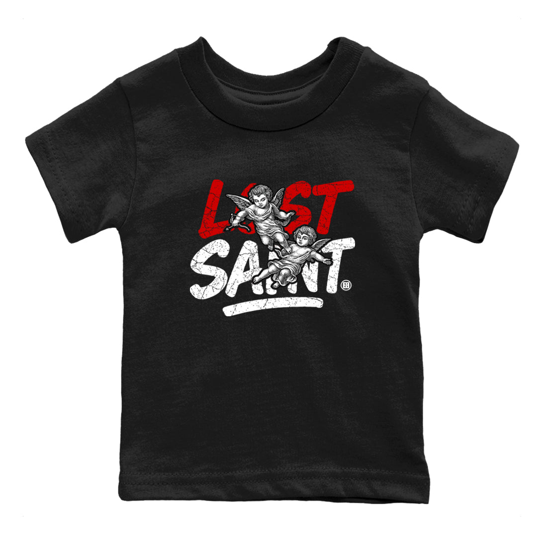 Lost Saint snkmatch Tees Kids - Air Jordan 4 White Cement