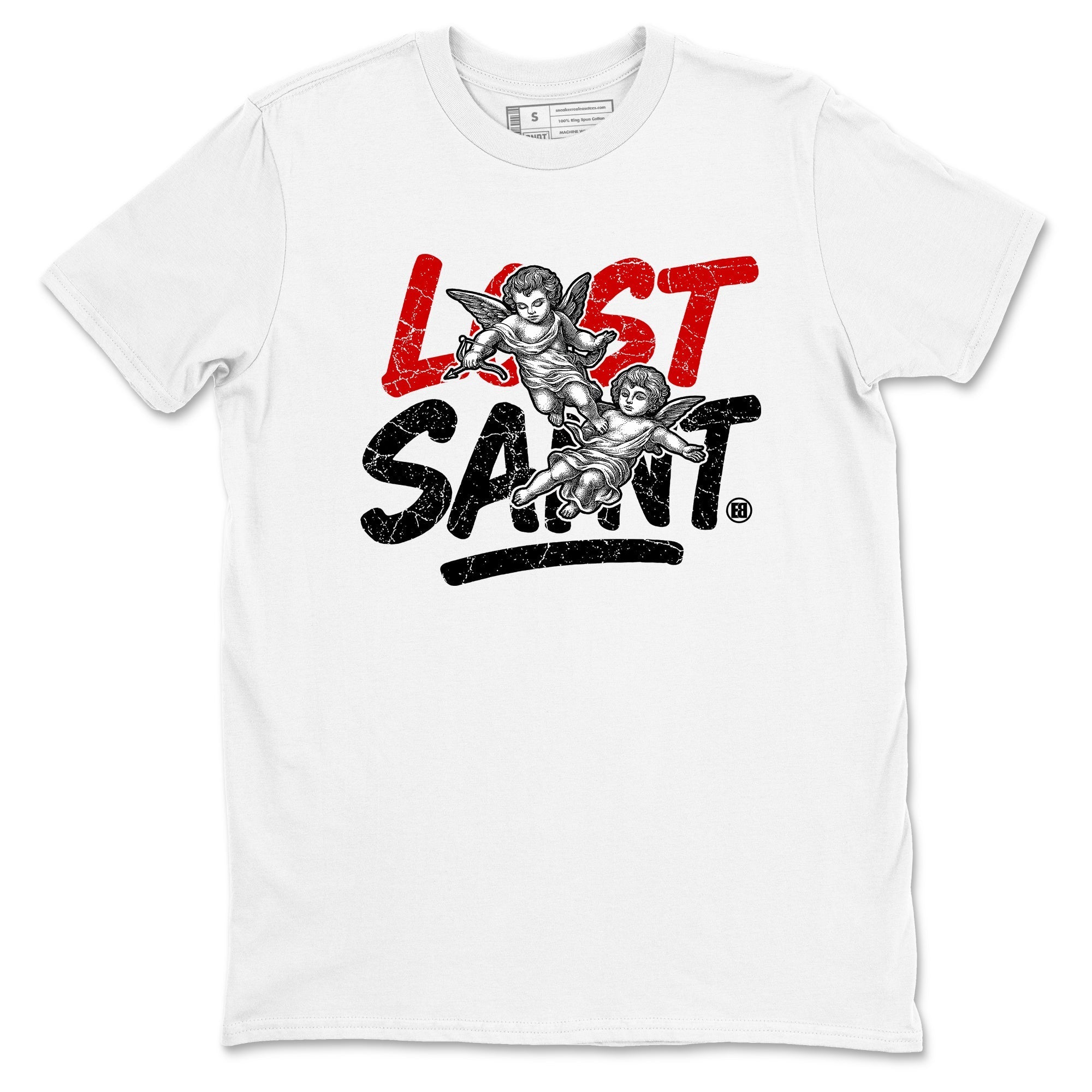 Lost Saint snkmatch Tees - Air Jordan 4 White Cement
