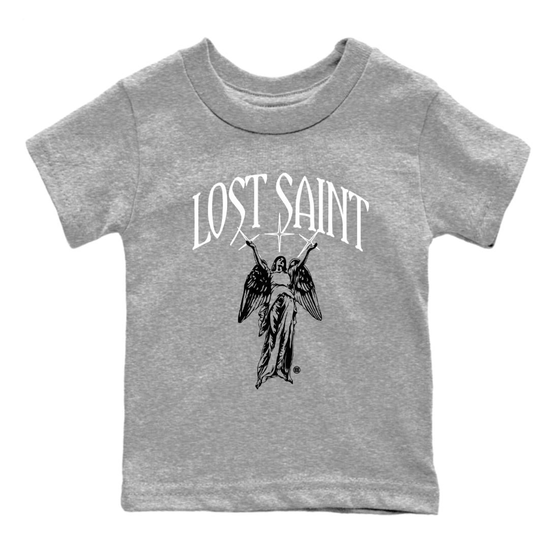 Lost Saint snkmatch Tees Kids - Air Jordan 4 White Thunder