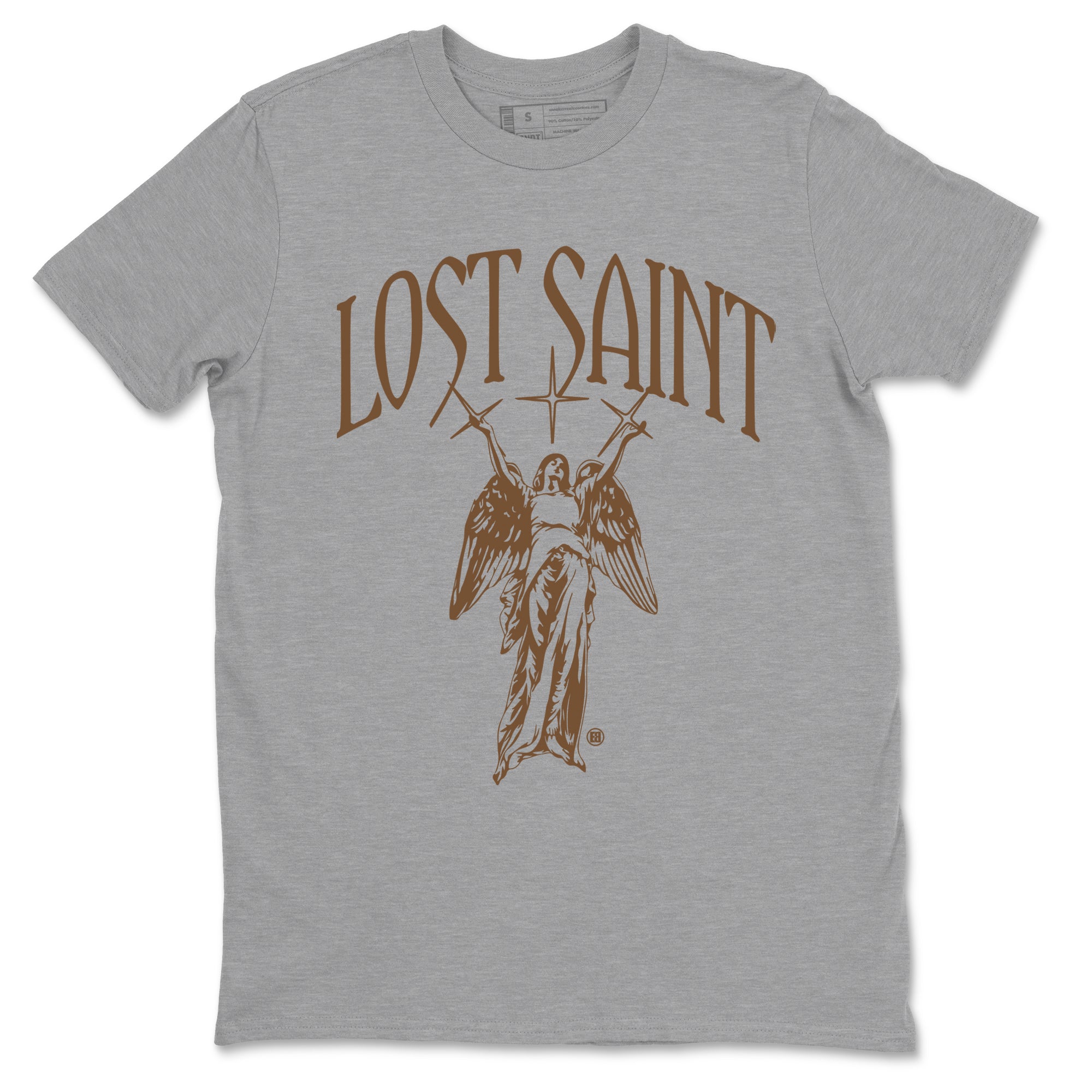 Lost Saint snkmatch Tees - Jordan Jumpman Jack Travis Scott Dark Mocha