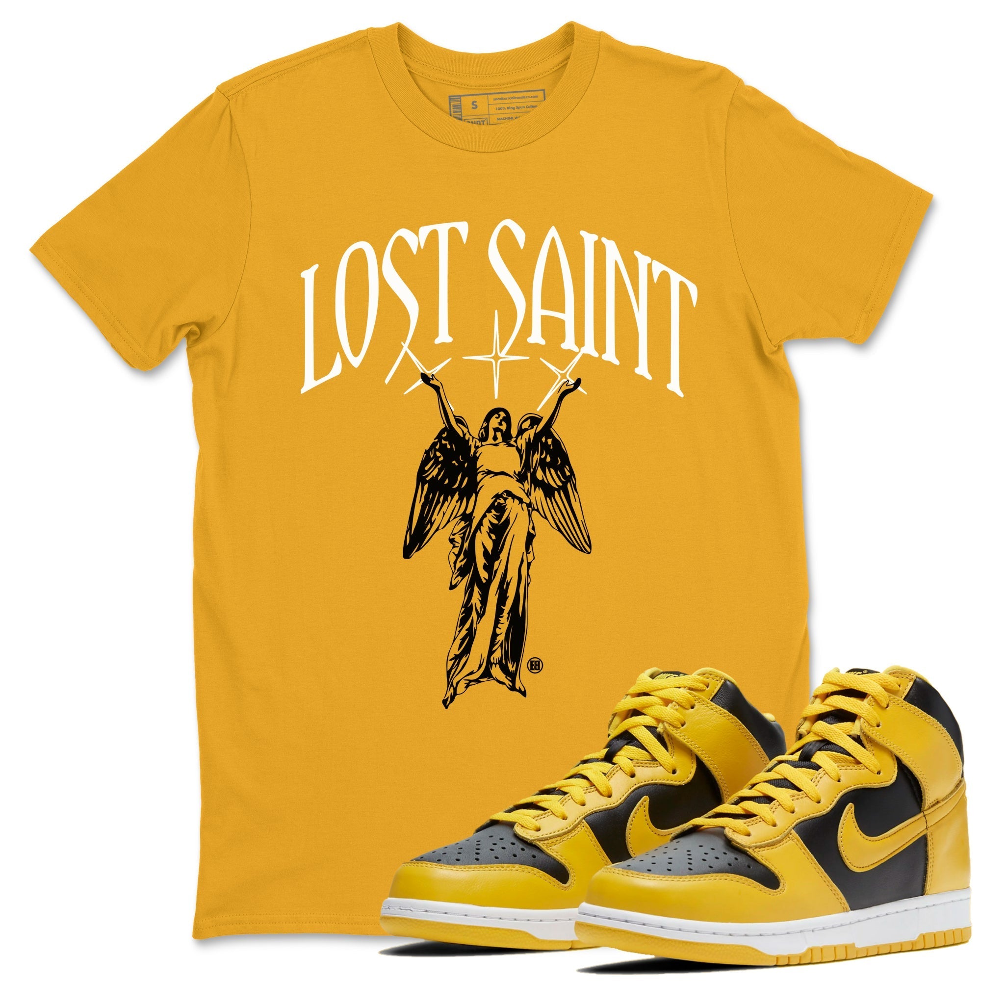 Lost Saint snkmatch Tees - Dunk High Pollen