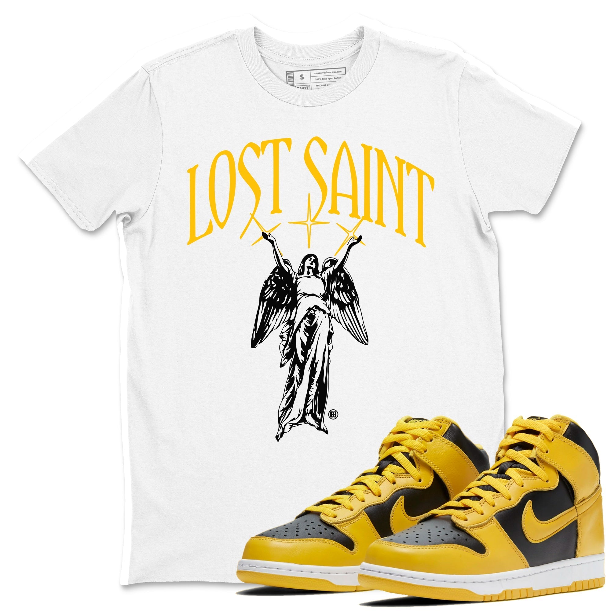 Lost Saint snkmatch Tees - Dunk High Pollen