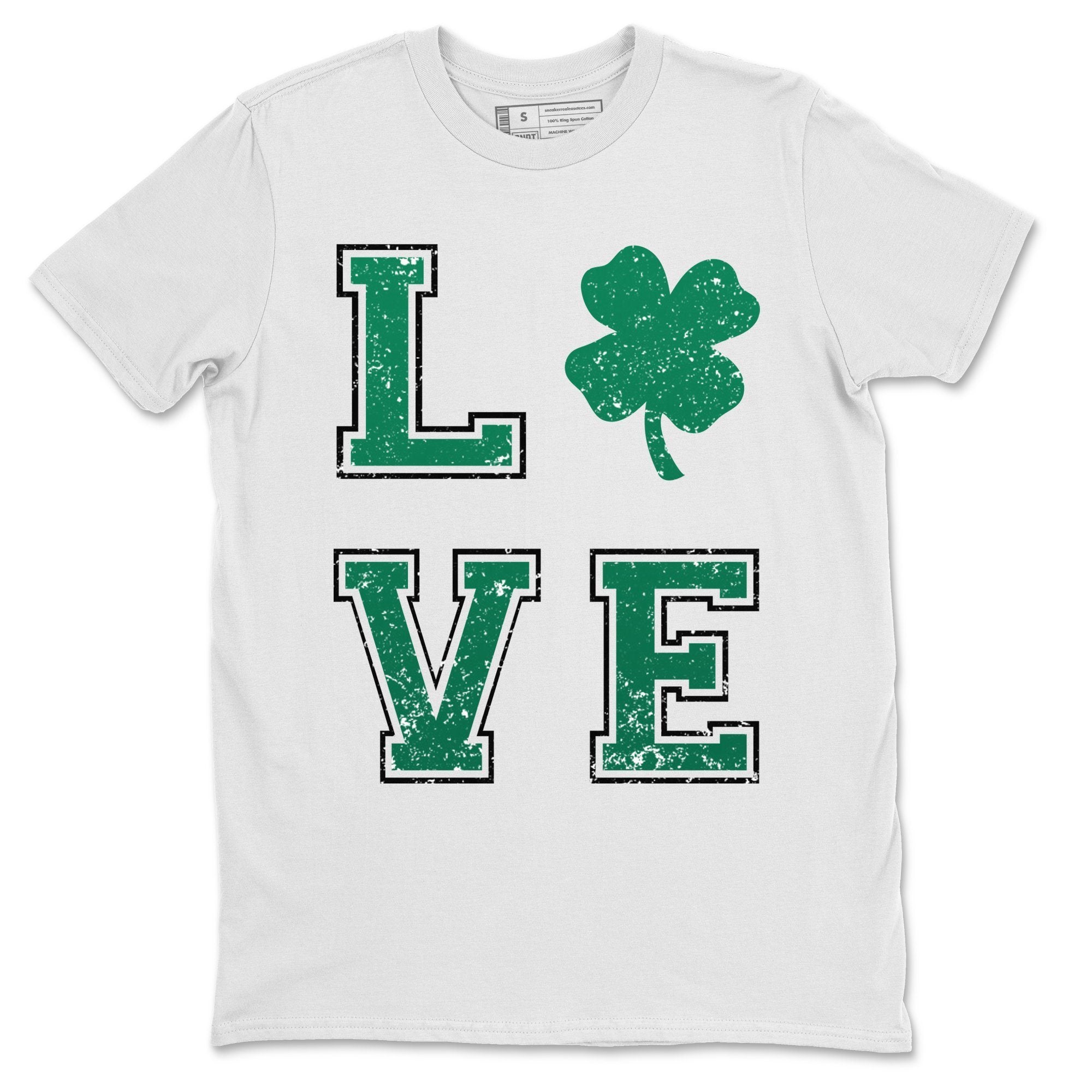 LOVE Unisex Tops - Air Jordan 13 Lucky Green