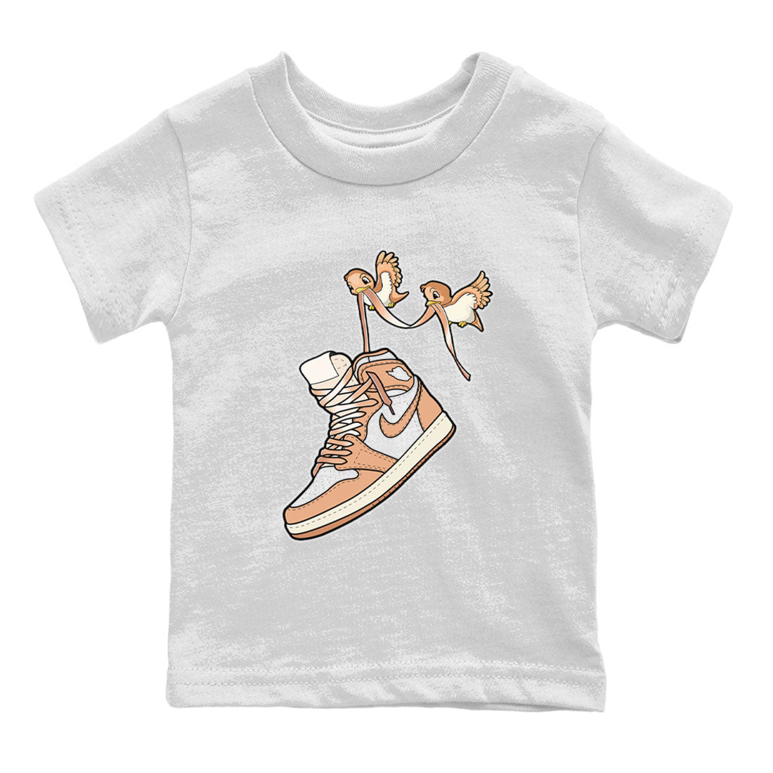 Love Birds snkmatch Tee Kids - Air Jordan 1 Praline