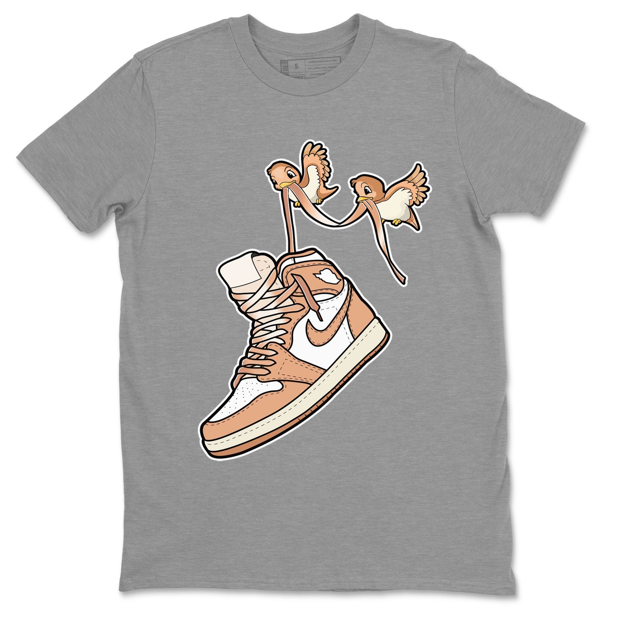 Love Birds snkmatch Tee - Air Jordan 1 Praline