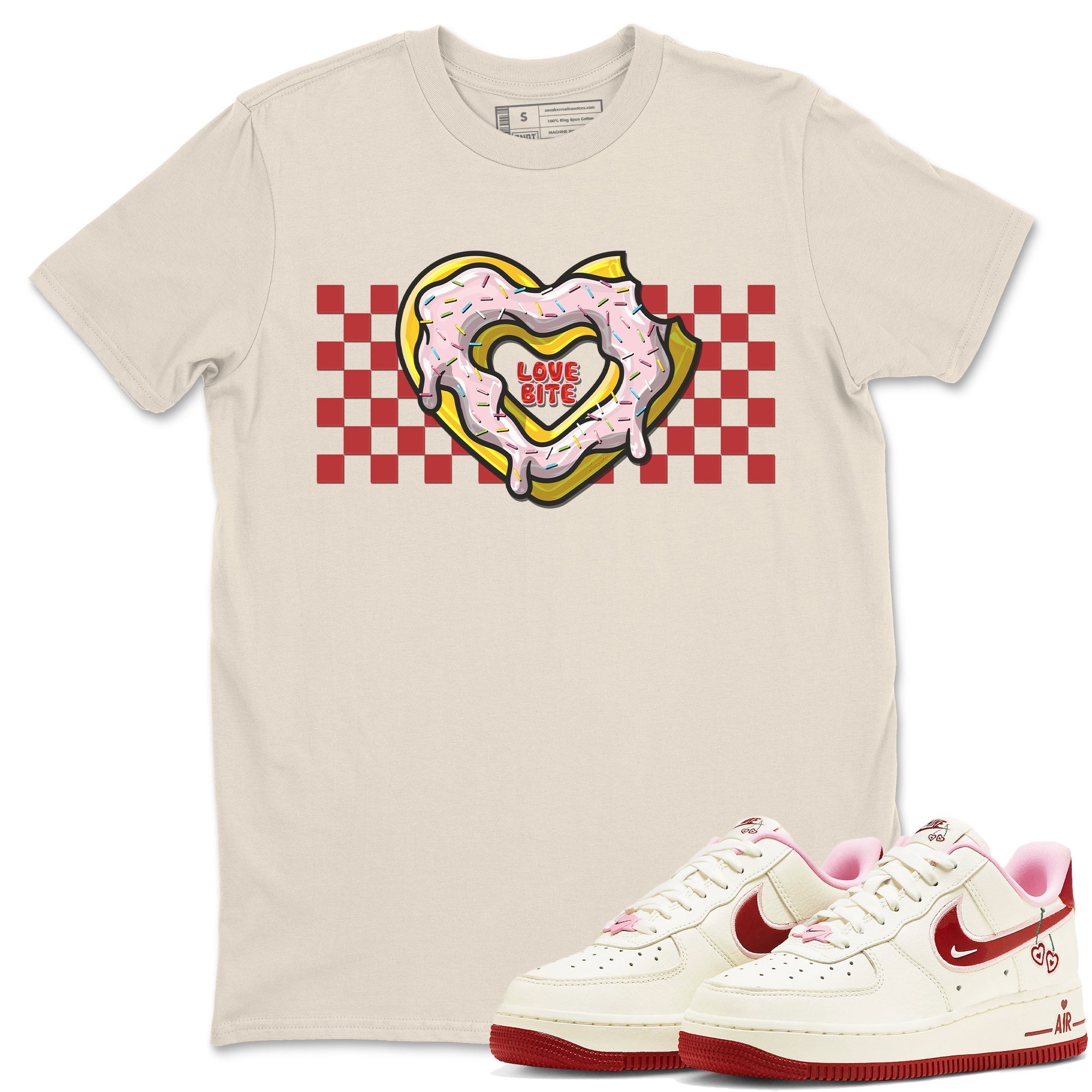 Love Bite Unisex Tops - Air Force 1 Valentines Day