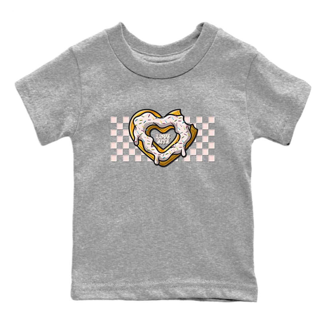 Love Bite Kids Tops - Air Jordan 1 Washed Pink