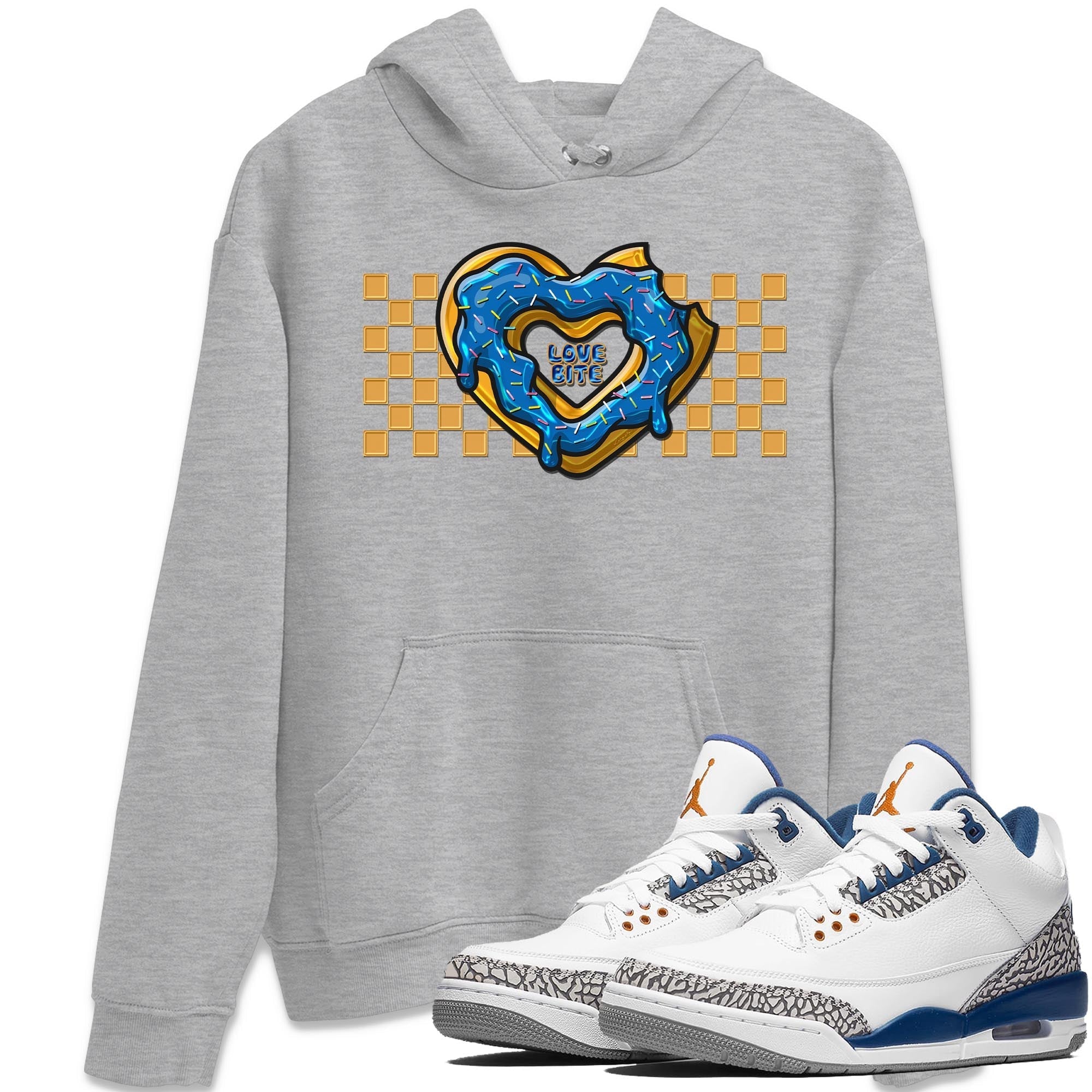 Love Bite Unisex Tops - Air Jordan 3 Wizards